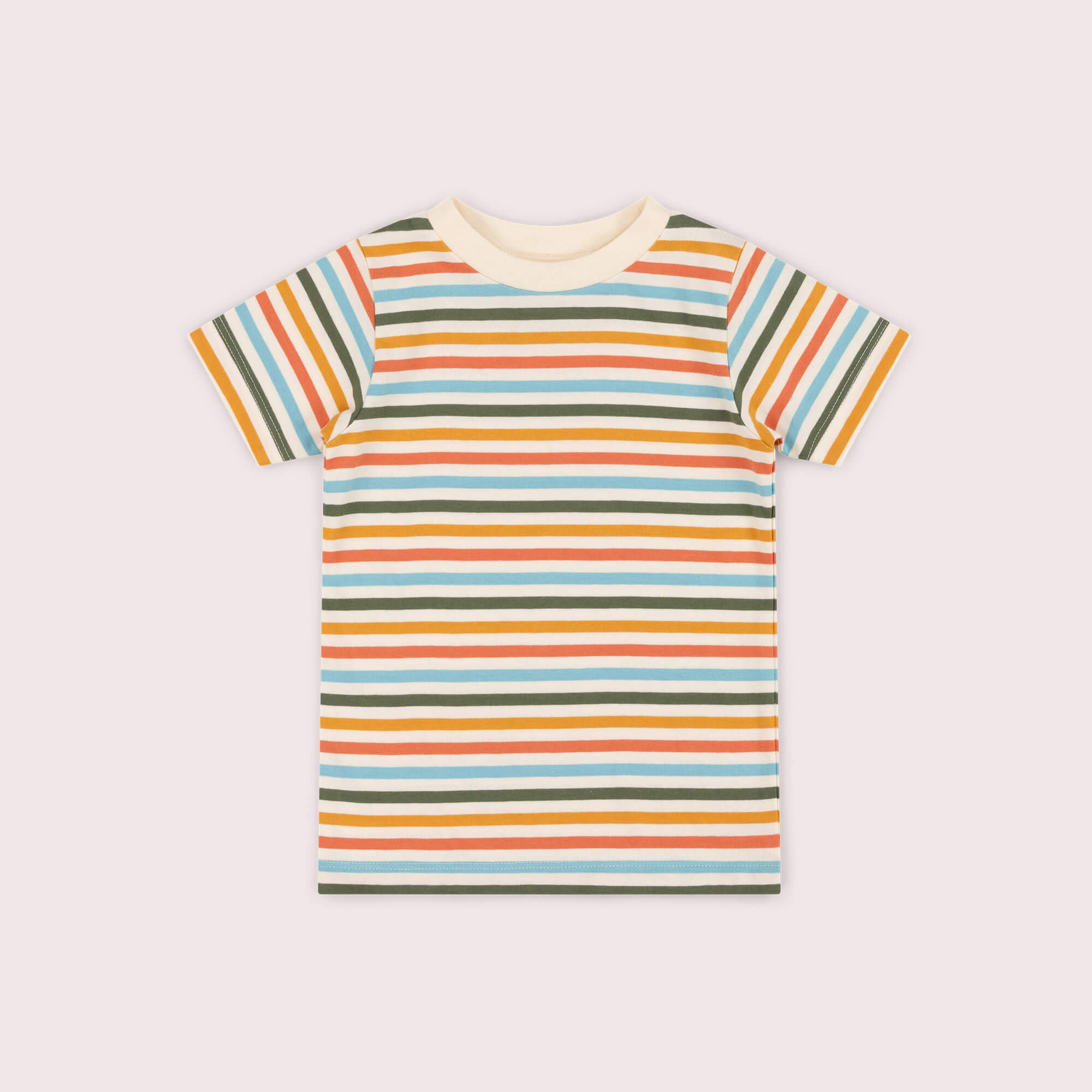 Rainbow Days Striped Short Sleeve T Shirt Multi / 7-8y
