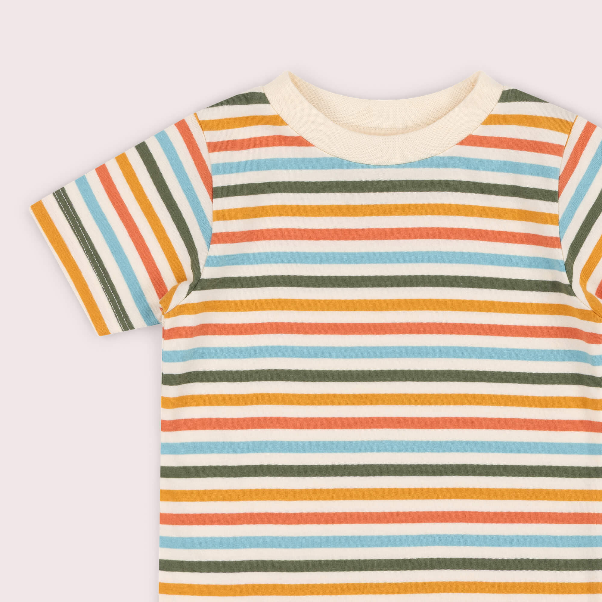 Rainbow Days Striped Short Sleeve T Shirt Multi / 7-8y
