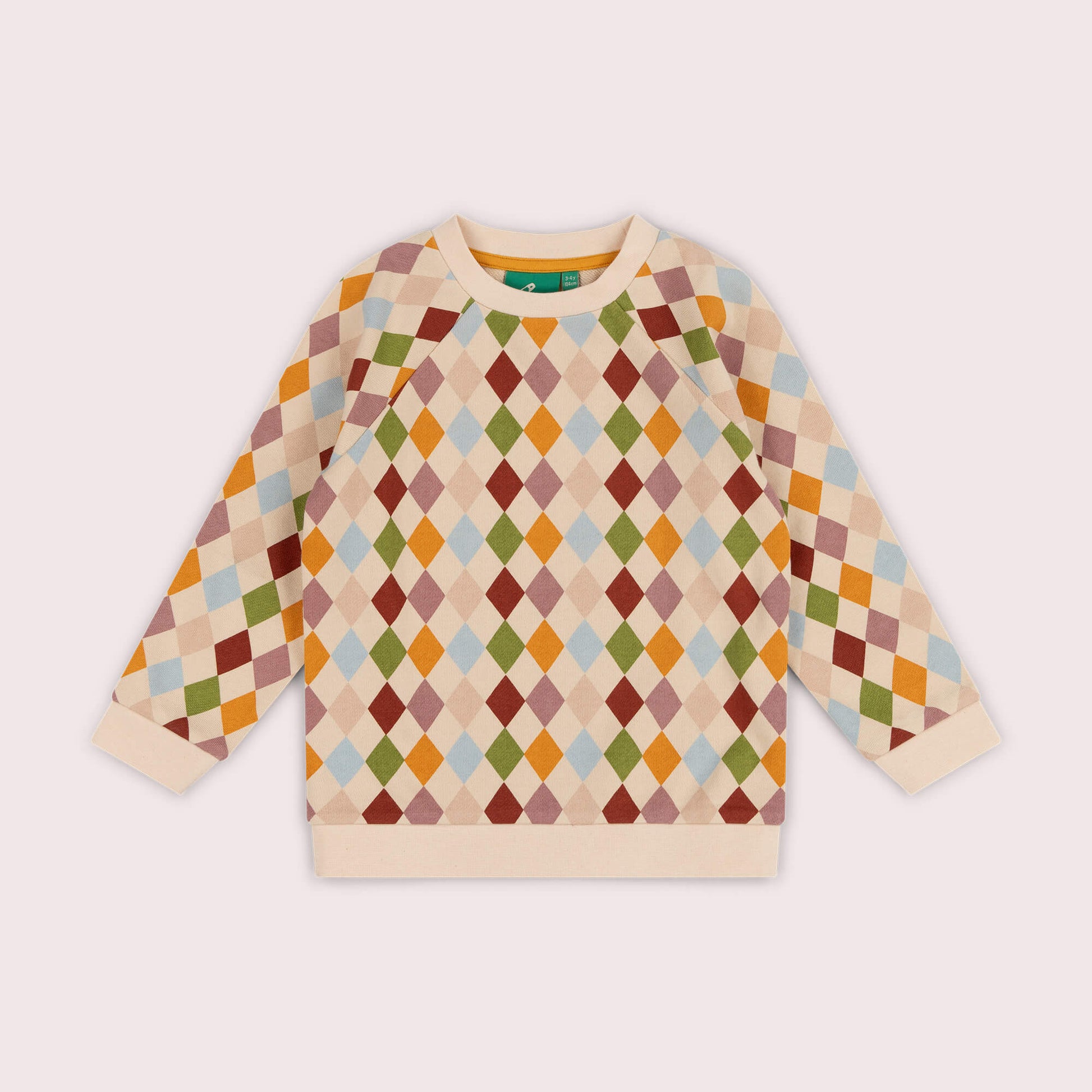 Diamond Check Sweatshirt Multi / 7-8y