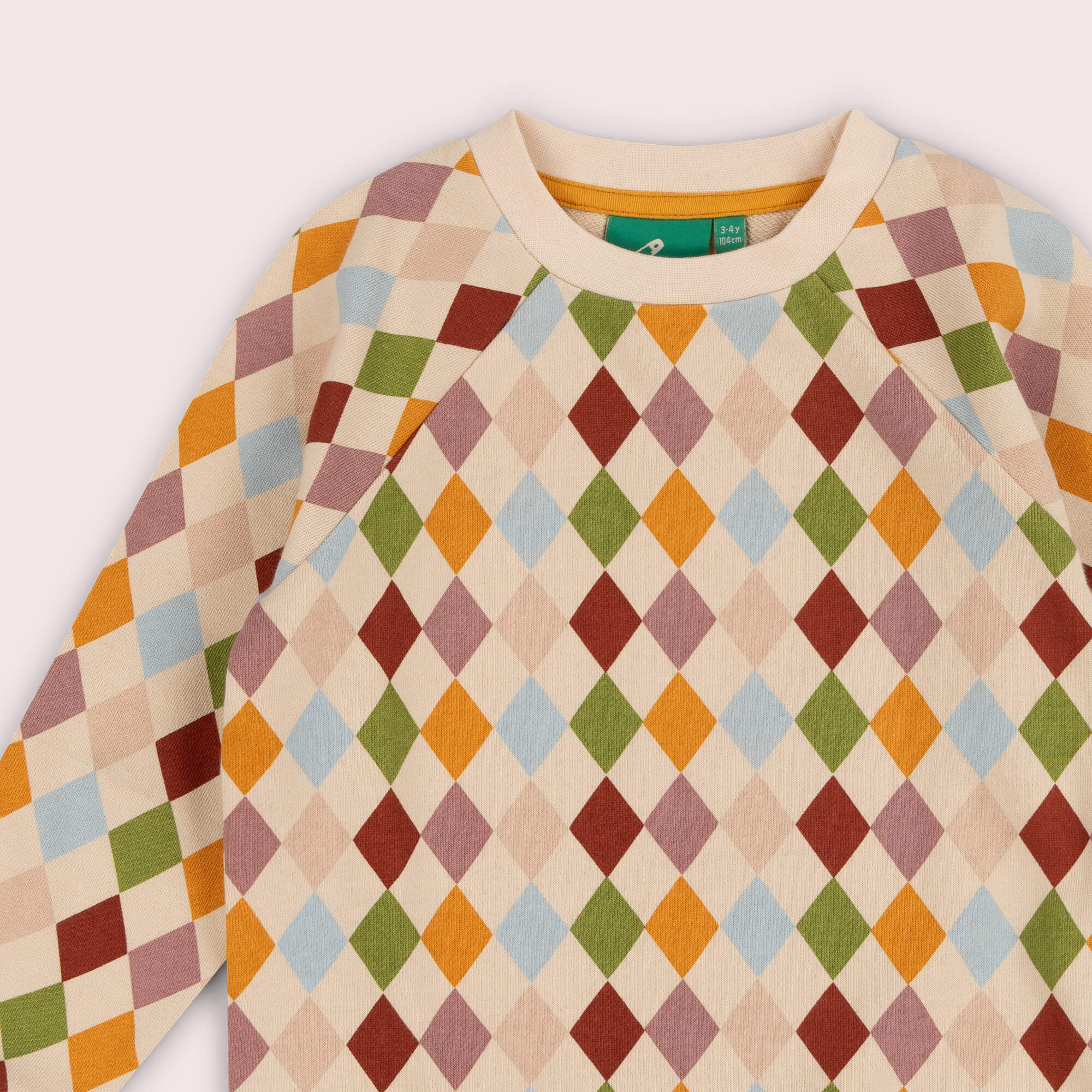 Diamond Check Sweatshirt Multi / 7-8y