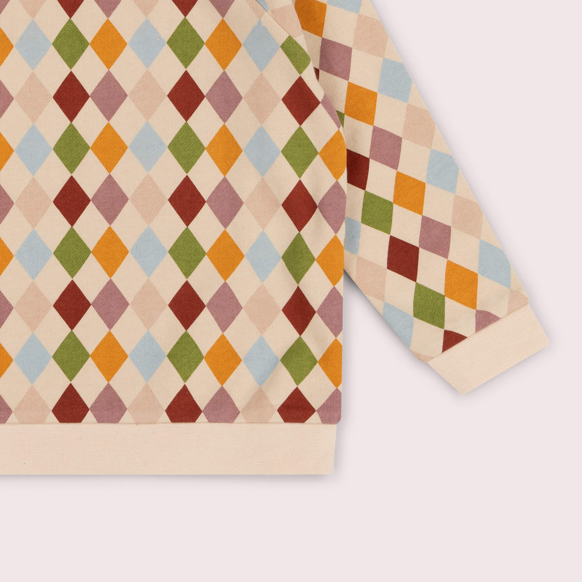 Diamond Check Sweatshirt Multi / 7-8y