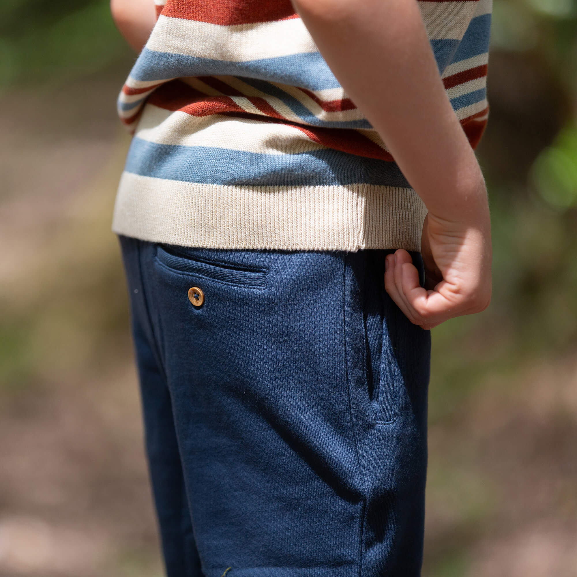Atlantic Blue Jogger Shorts Blue / 7-8y