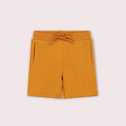 Golden Ochre Jogger Shorts Gold / 7-8y