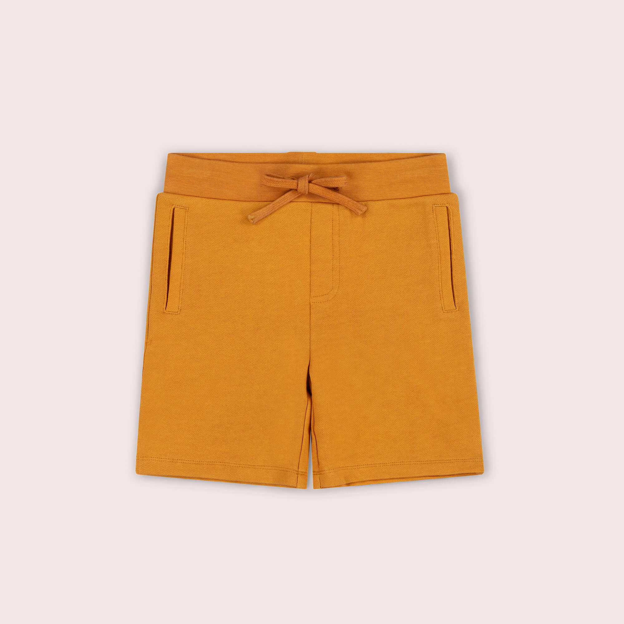 Golden Ochre Jogger Shorts Gold / 7-8y