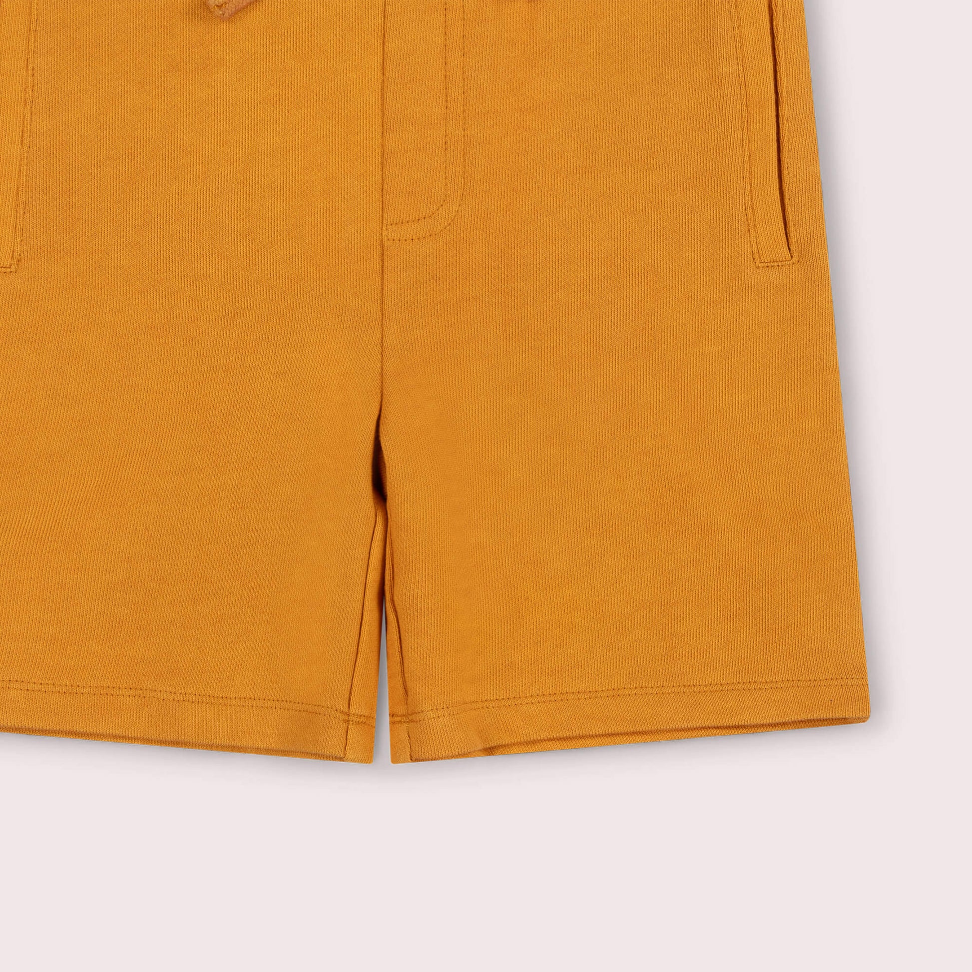 Golden Ochre Jogger Shorts Gold / 7-8y