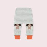 Paws Knee Patch Striped Joggers Blue / 5-6y