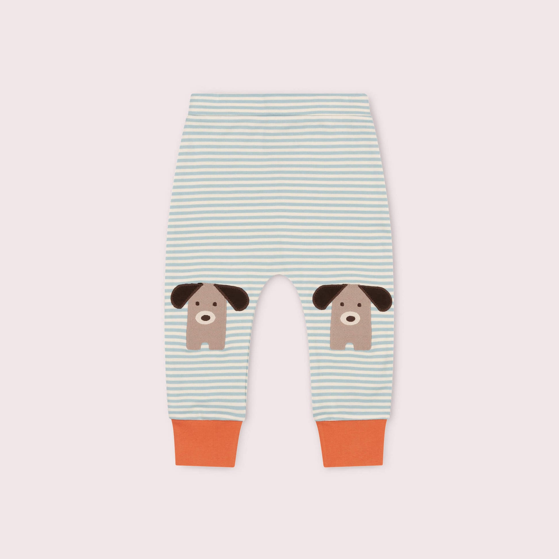 Paws Knee Patch Striped Joggers Blue / 5-6y