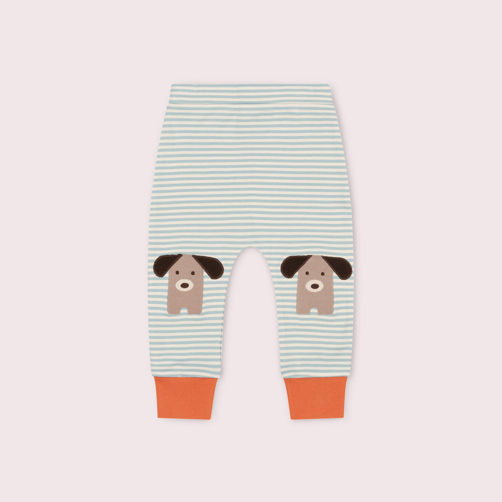 Paws Knee Patch Striped Joggers Blue / 5-6y