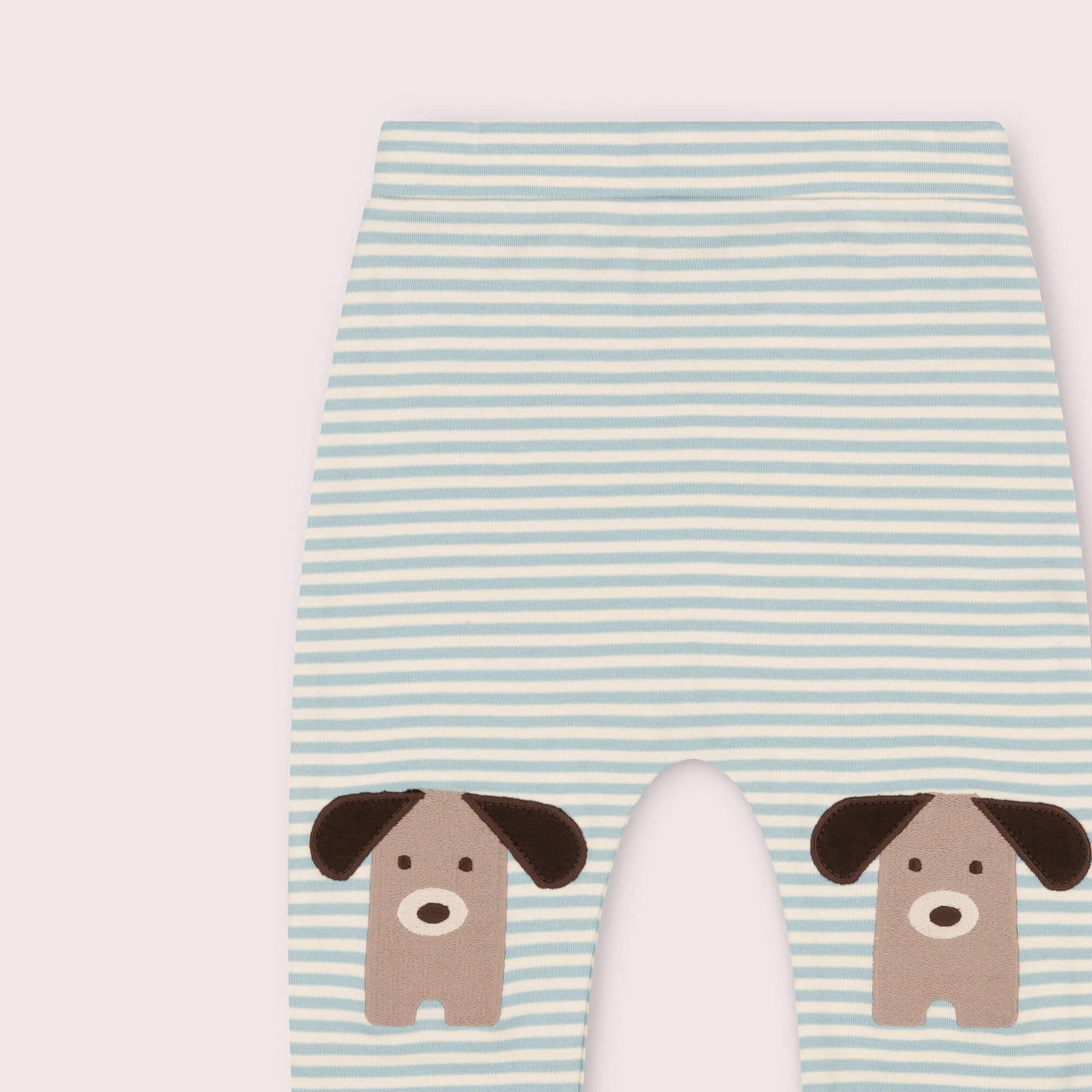Paws Knee Patch Striped Joggers Blue / 5-6y