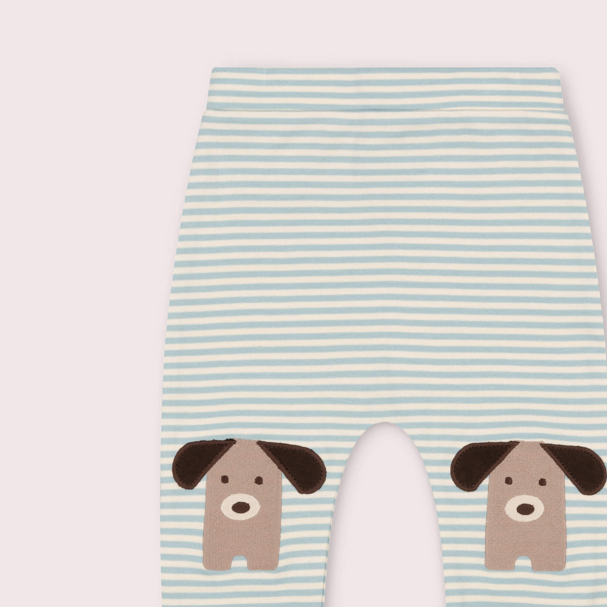 Paws Knee Patch Striped Joggers Blue / 5-6y