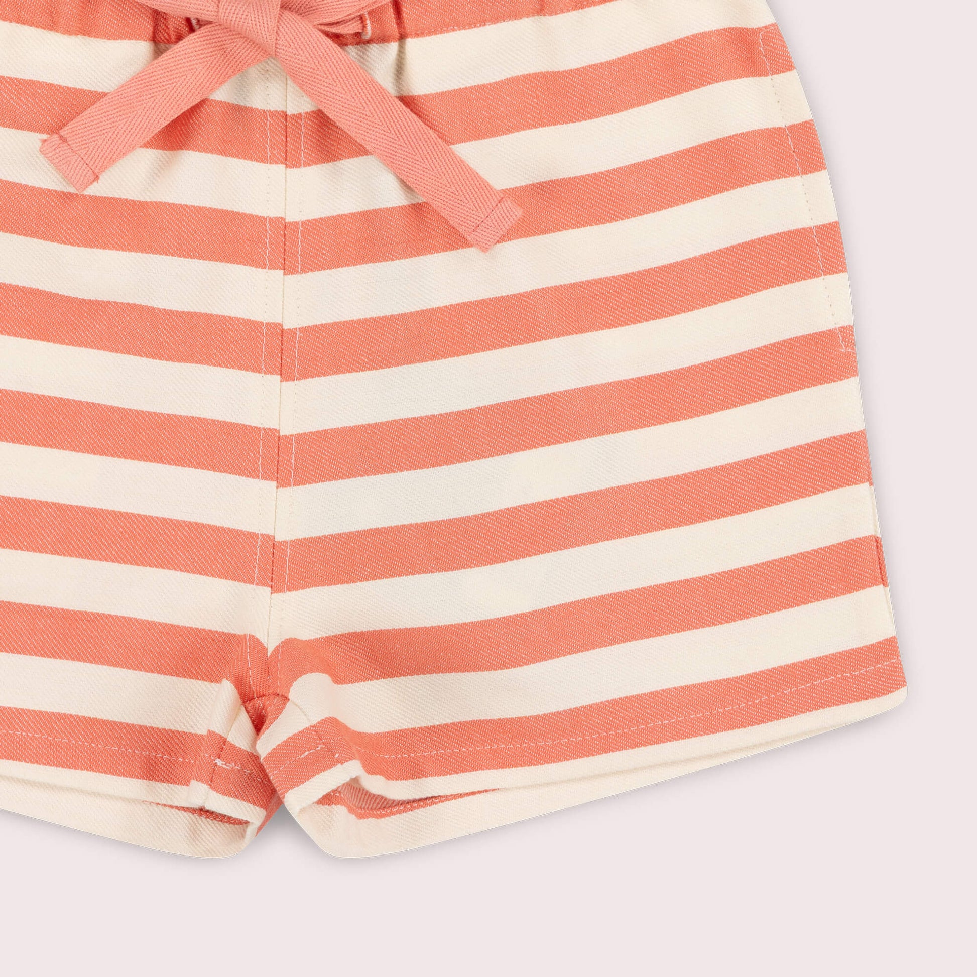 Sunset Red Striped By The Sea Shorts Red / 7-8y