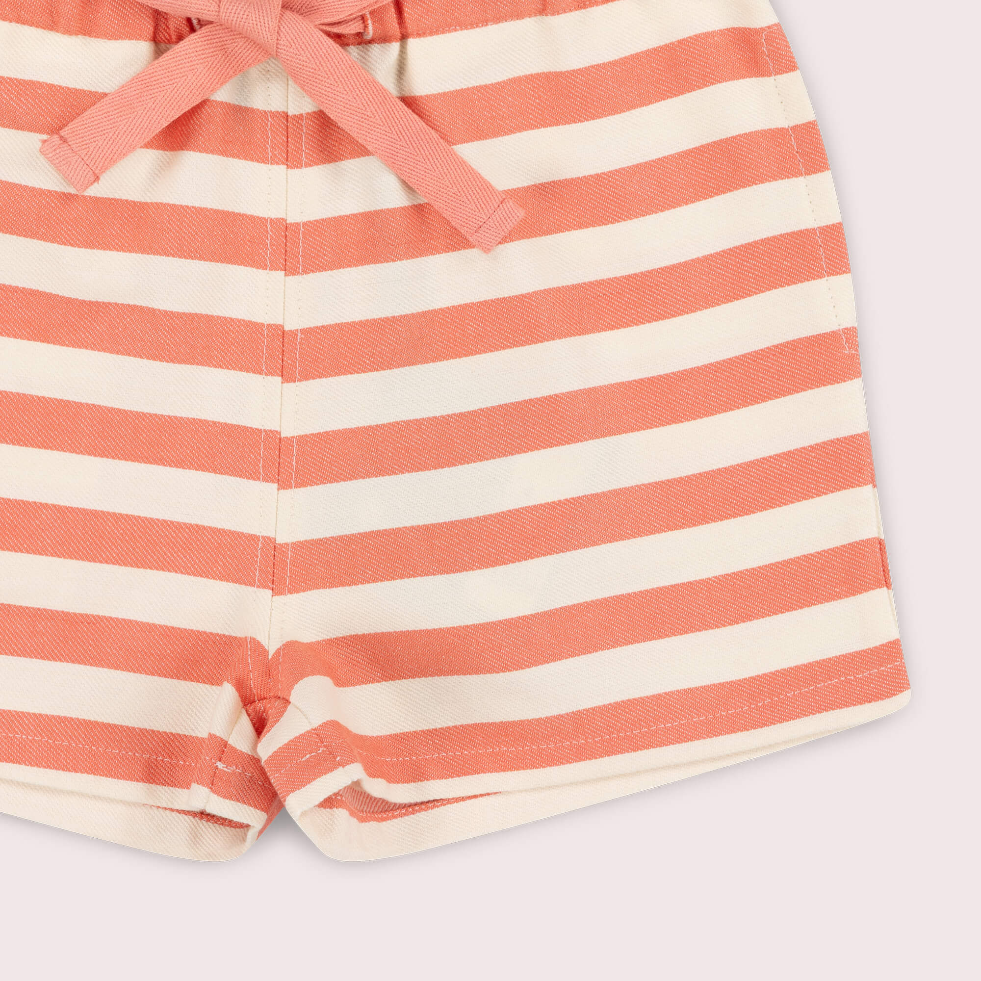 Sunset Red Striped By The Sea Shorts Red / 7-8y