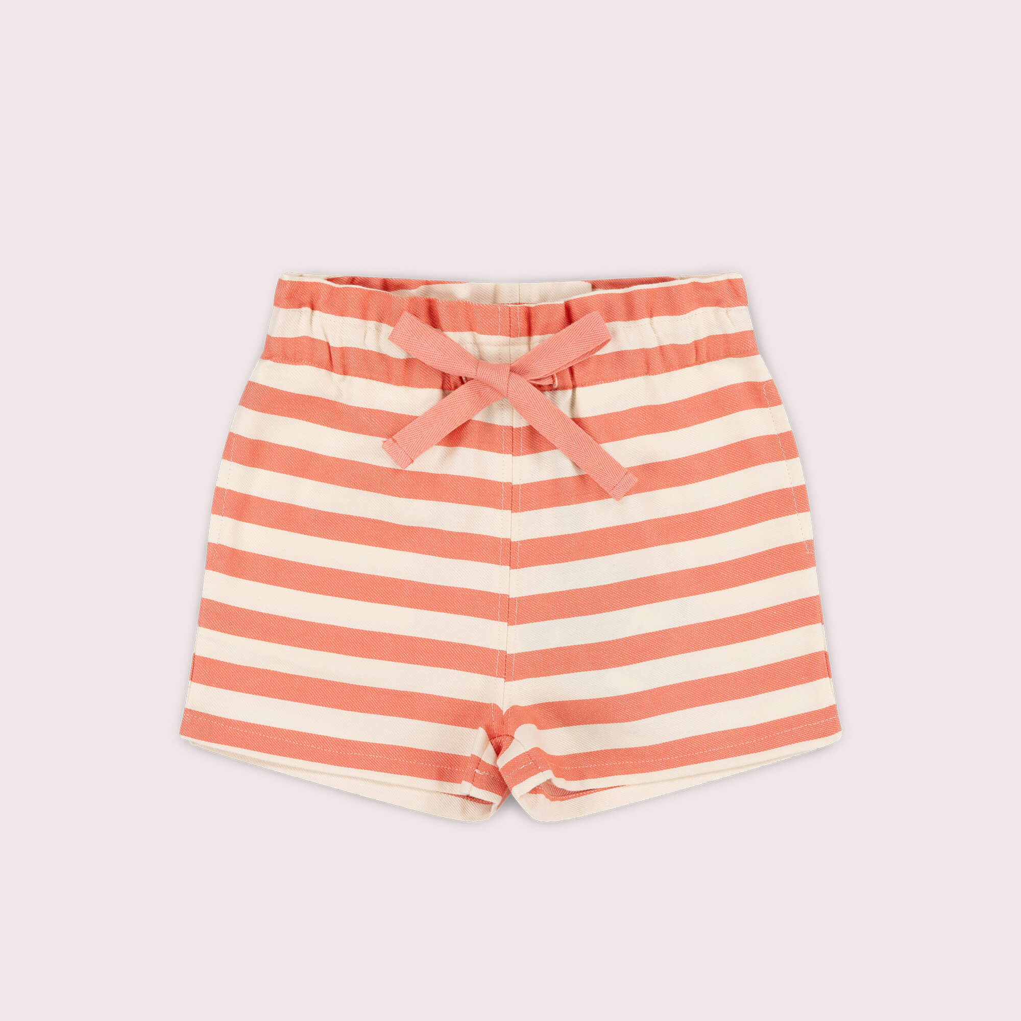Sunset Red Striped By The Sea Shorts Red / 7-8y