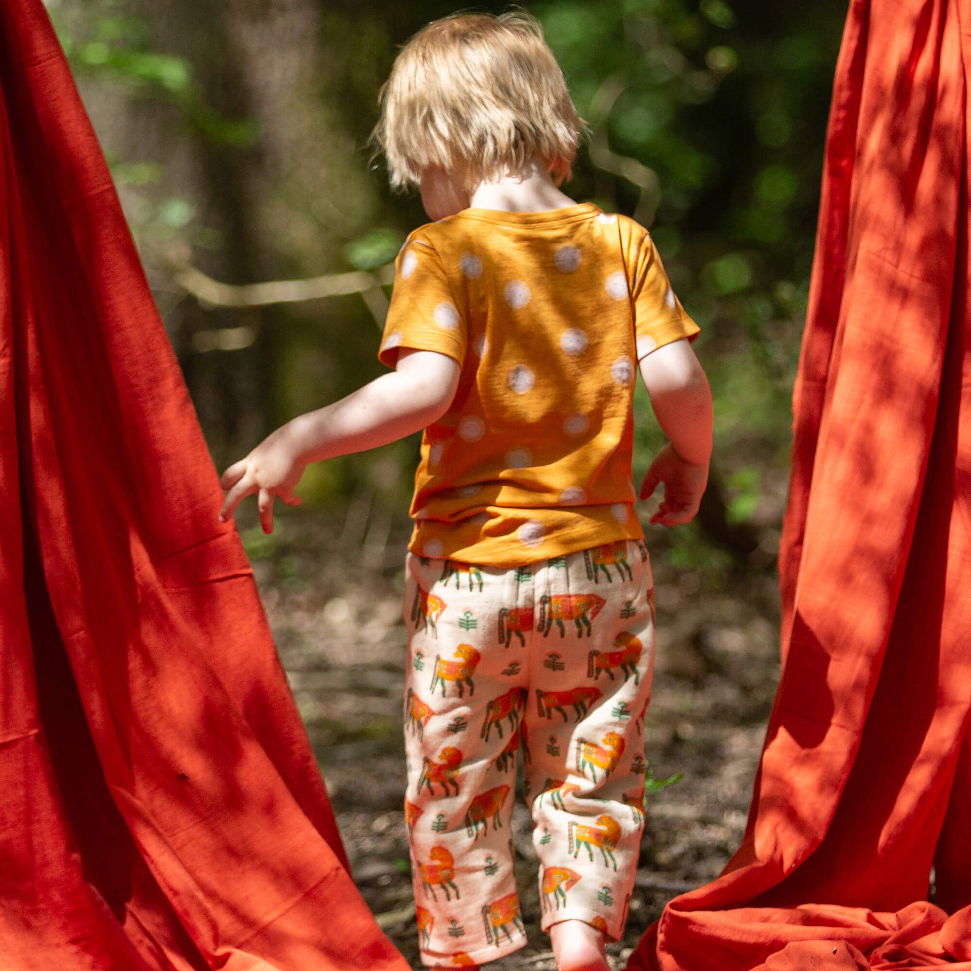 Wild Ponies Reversible Pull On Trousers Multi / 7-8y