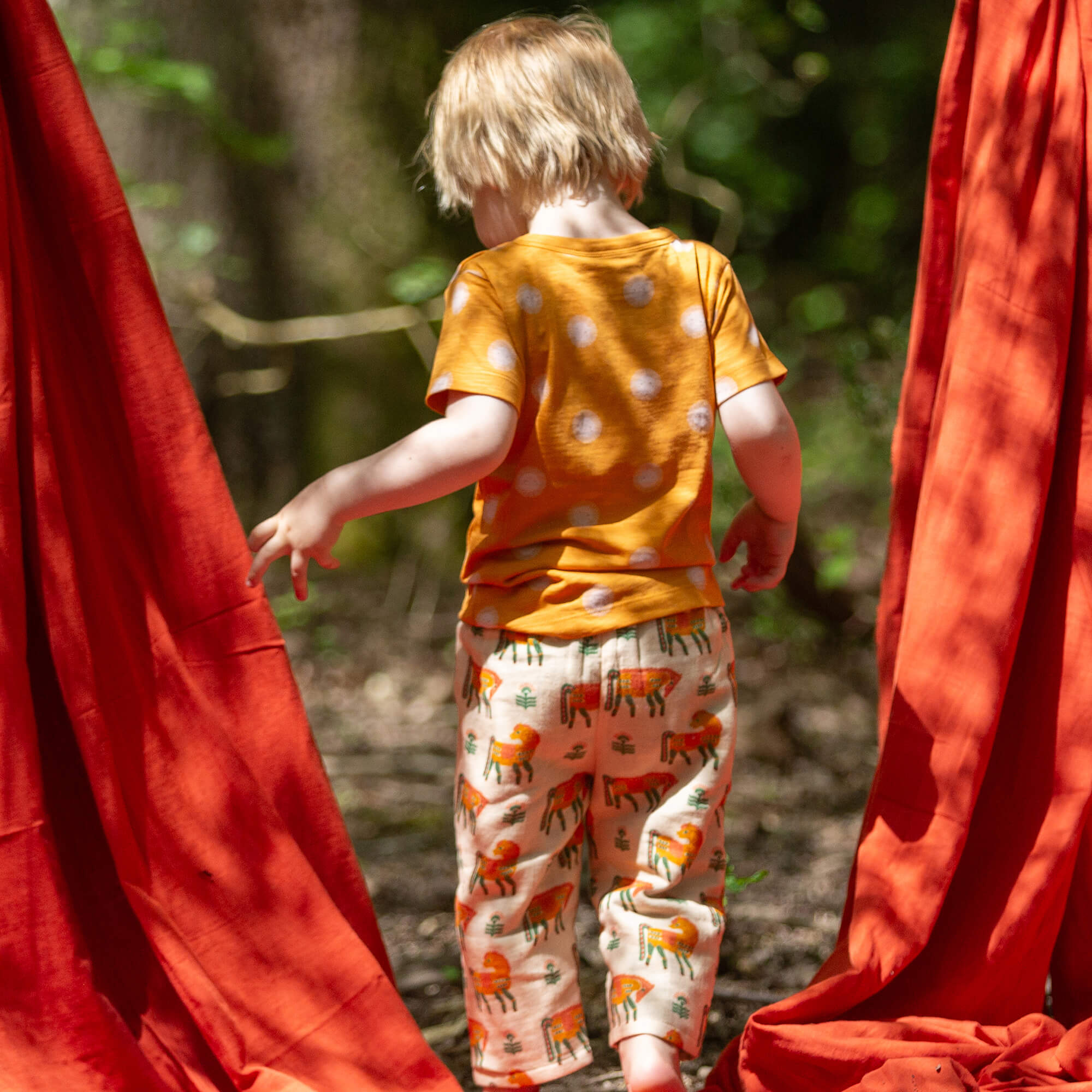 Wild Ponies Reversible Pull On Trousers Multi / 7-8y