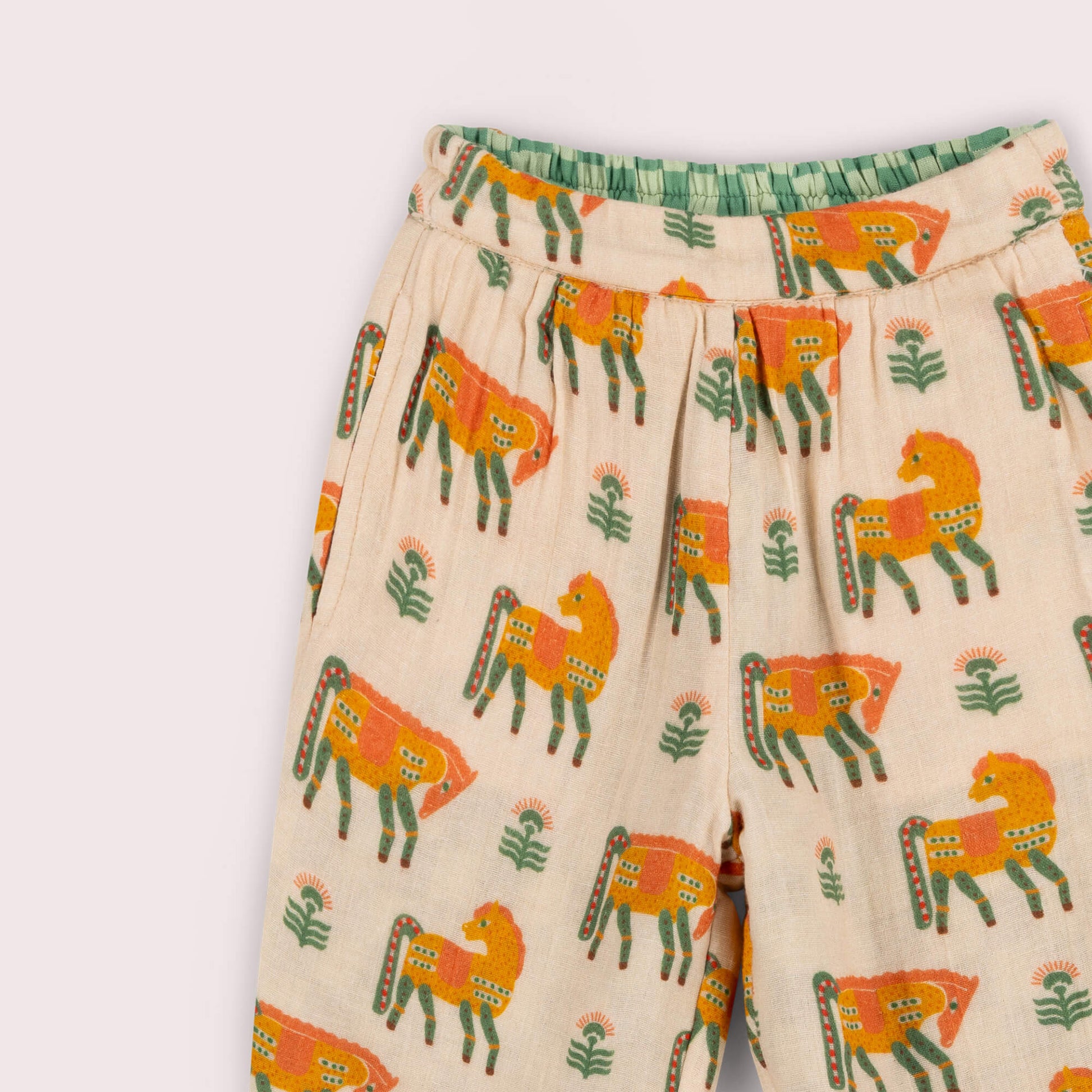 Wild Ponies Reversible Pull On Trousers Multi / 7-8y
