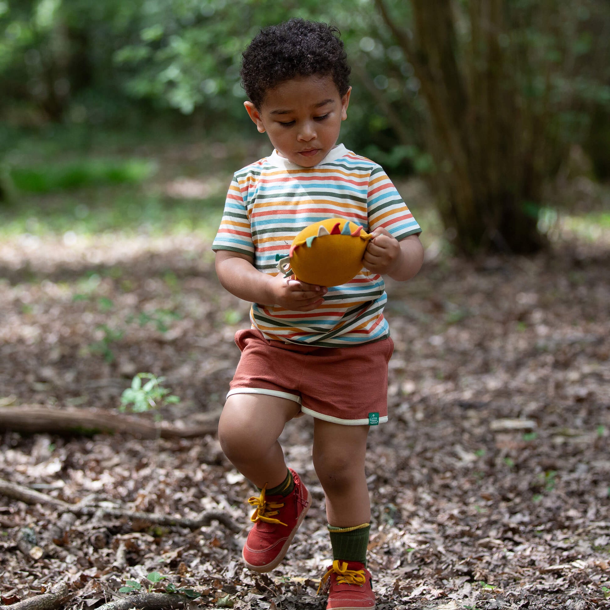 Ginger Run Around Shorts Orange / 7-8y