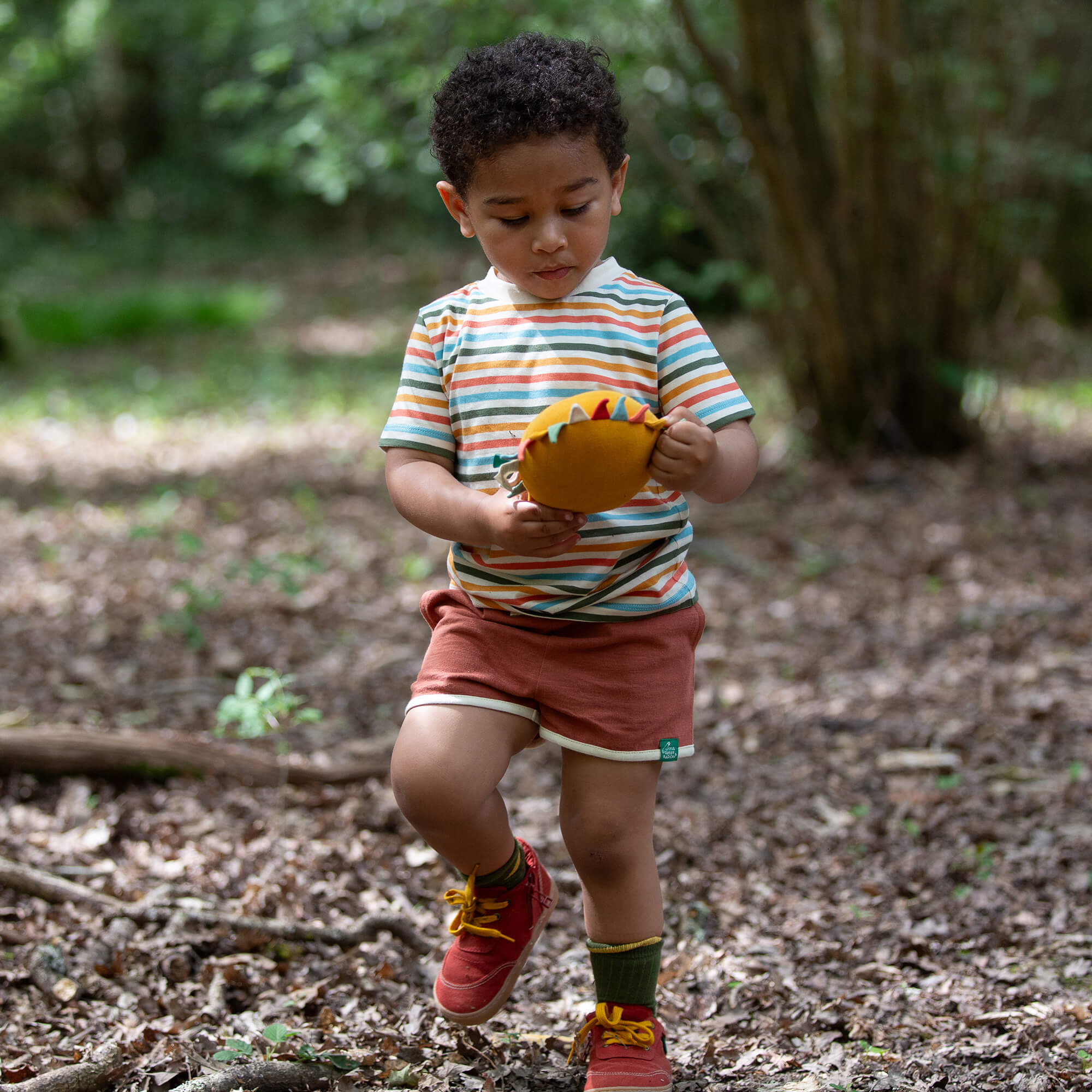 Ginger Run Around Shorts Orange / 7-8y