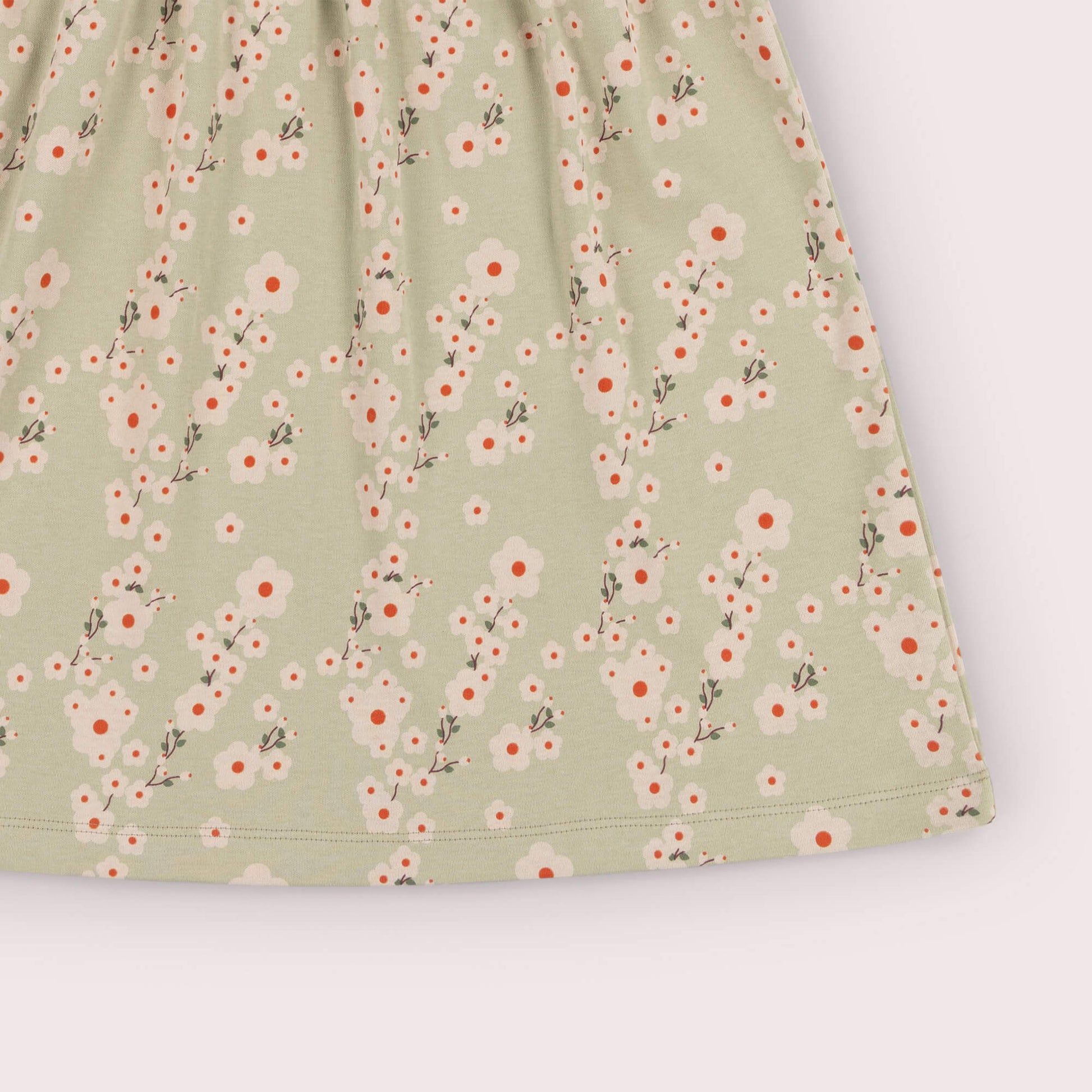 Blossom Easy Peasy Summer Dress Green / 4-5y