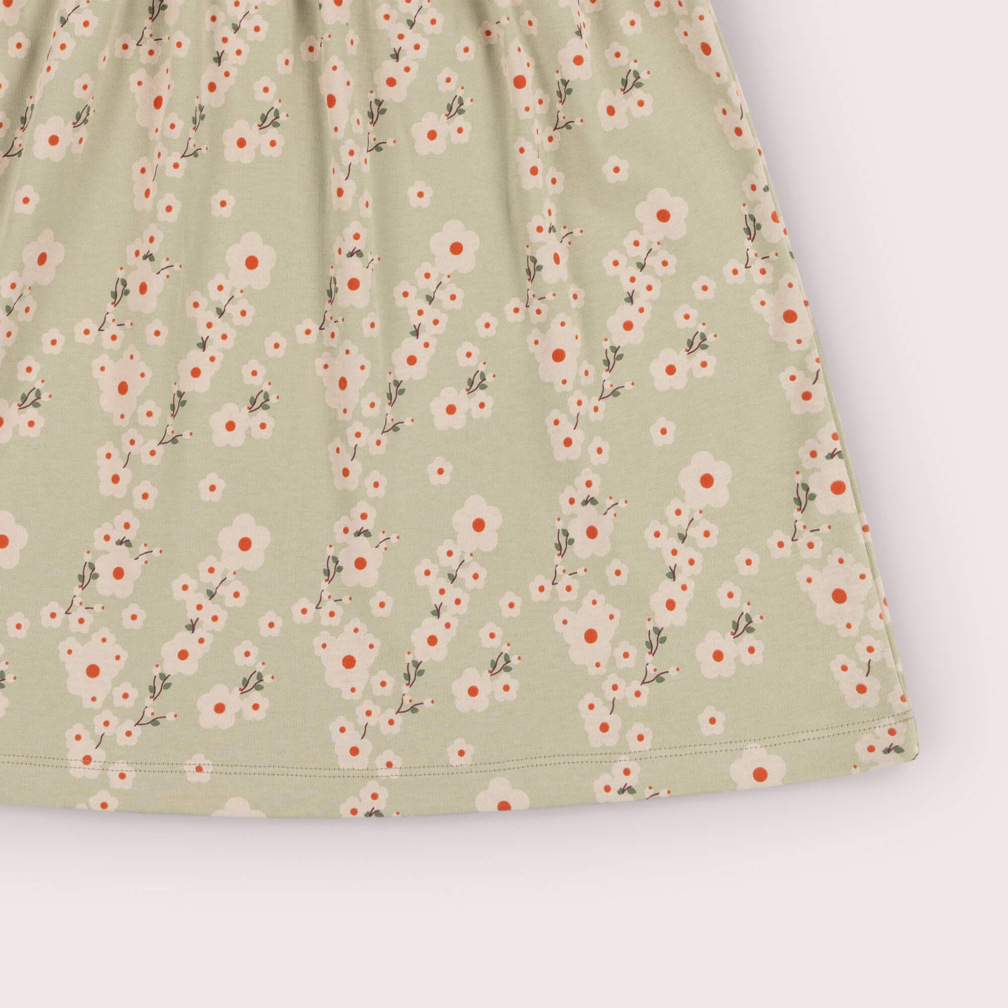 Blossom Easy Peasy Summer Dress Green / 4-5y