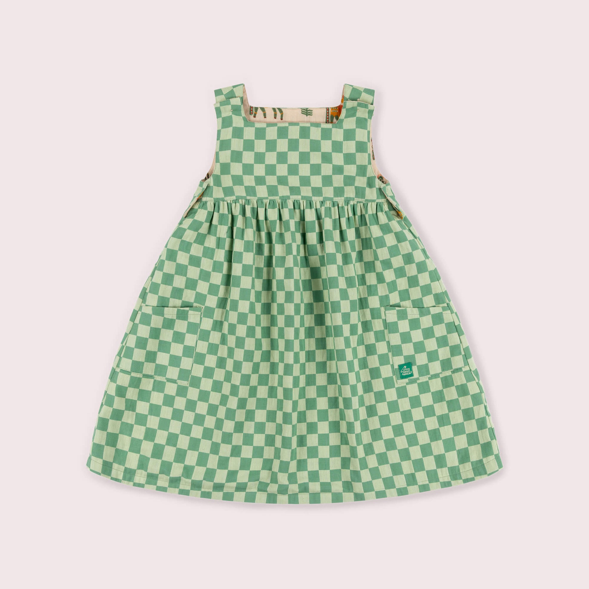 Wild Ponies Reversible Pinny Dress Multi / 7-8y