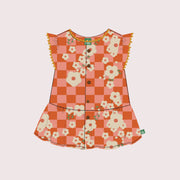Tigerlily Check Dropped Waist Dress