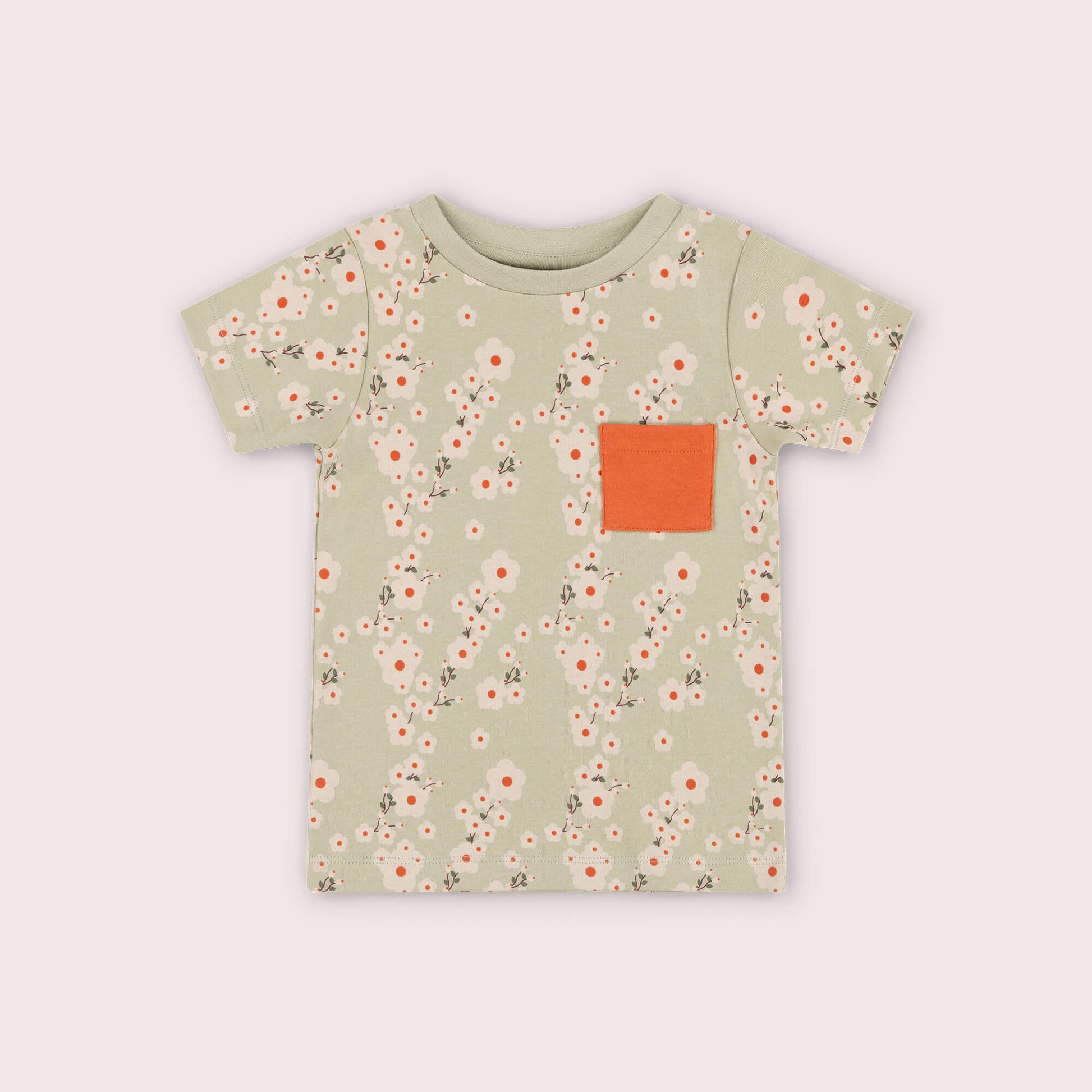 Blossom Organic T Shirt & Jogger Playset Green / 4-5y