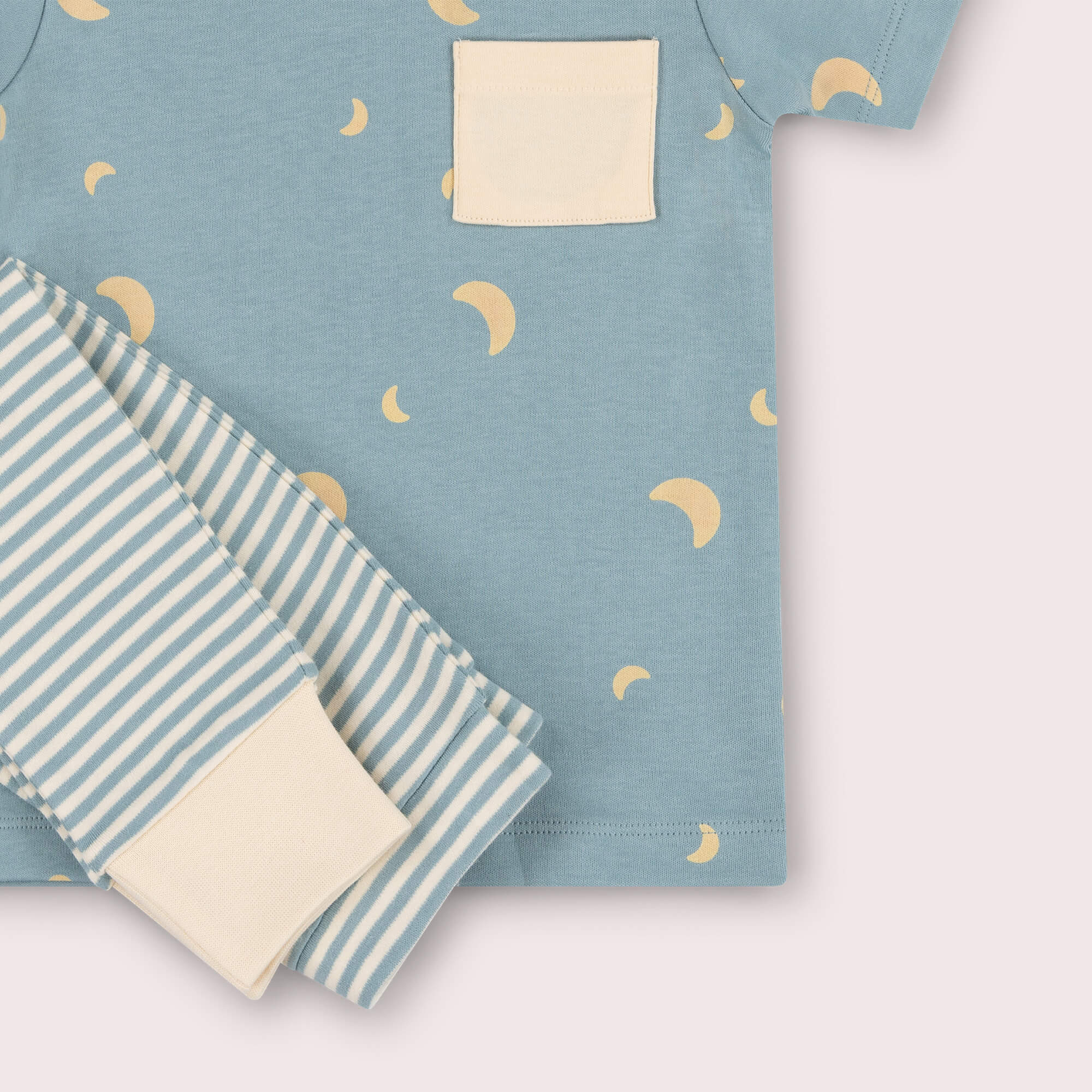 Dusk Organic T Shirt & Jogger Playset Blue / 4-5y