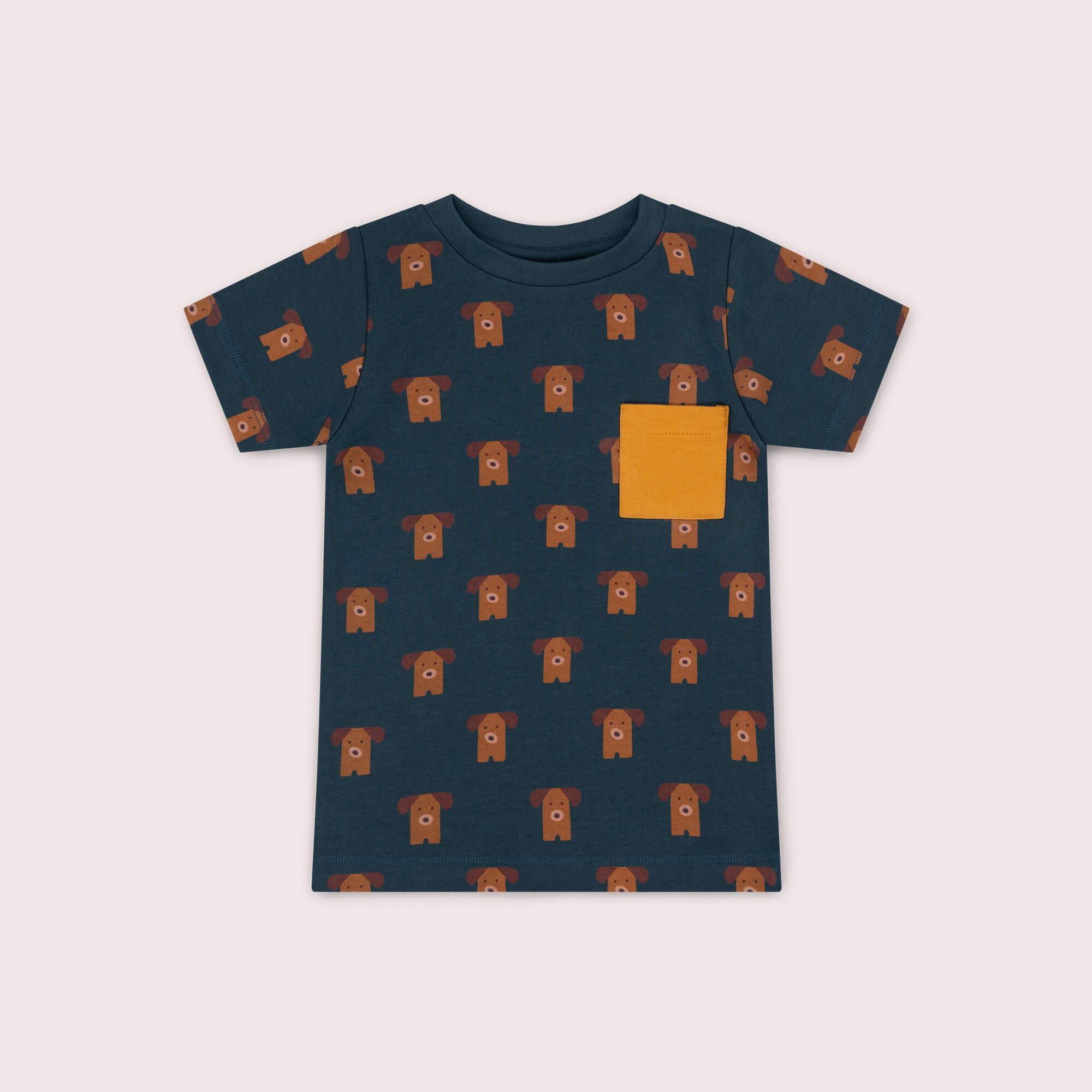 Paws Organic T Shirt & Jogger Playset Blue / 4-5y