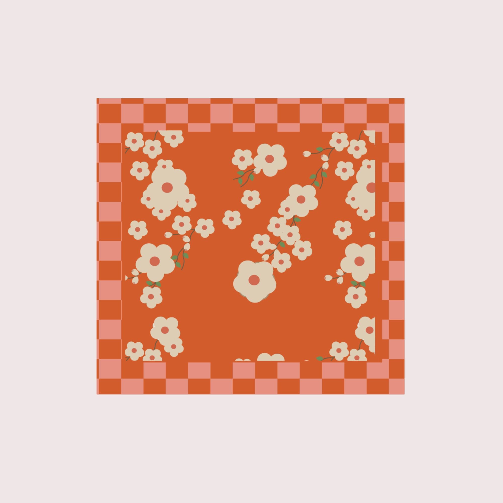 Blossom Organic Cotton Scarf