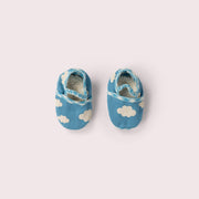 Blue Clouds Baby Shoes Blue / 06-12m