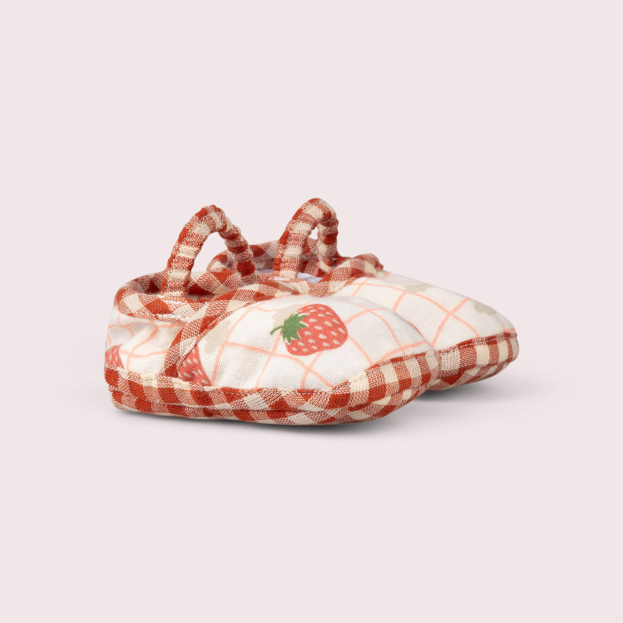 Strawberry Days Baby Shoes Red / 06-12m