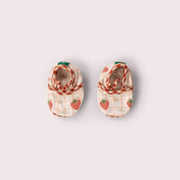 Strawberry Days Baby Shoes Red / 06-12m