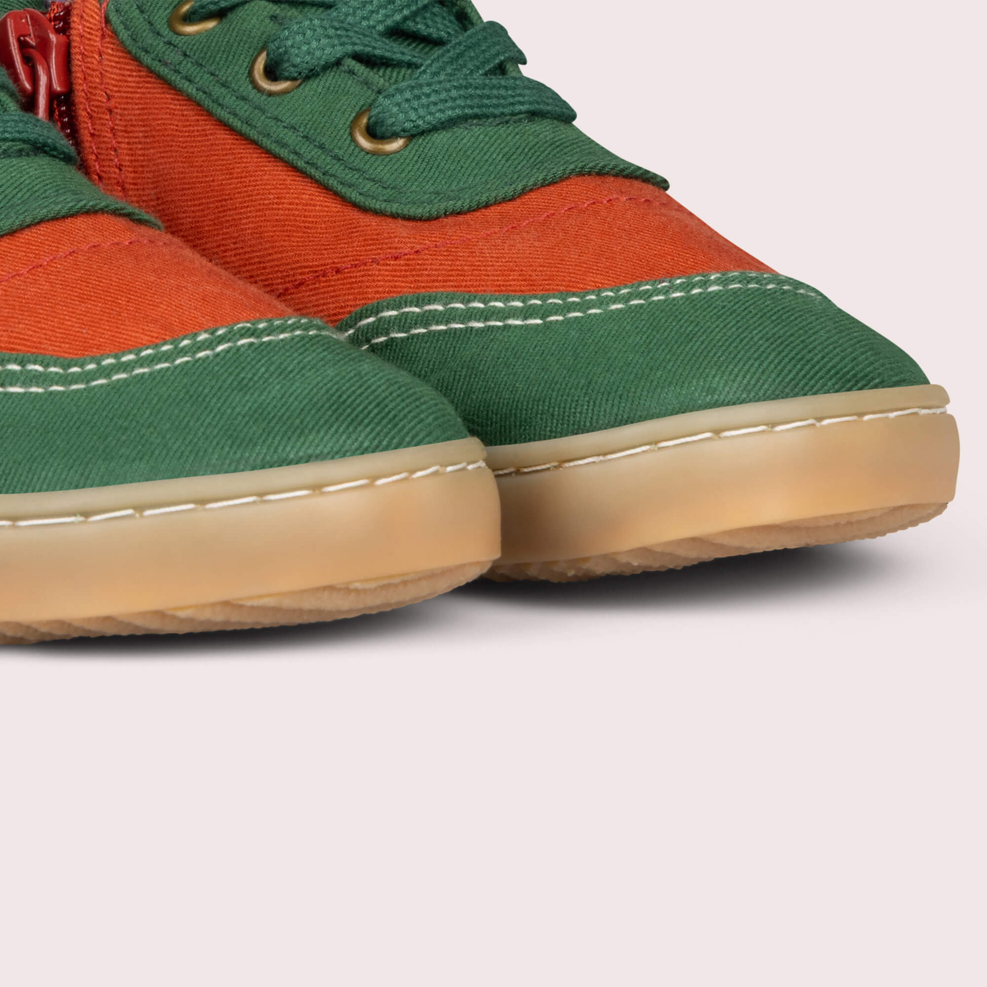 Red Colour Block Canvas Shoes Multi / UK 13/EU 32/USA 1