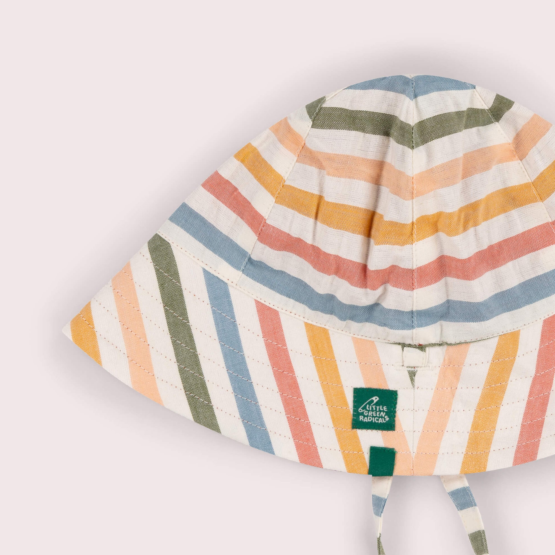 Rainbow Days Striped Reversible Sunhat Multi / 5-8y