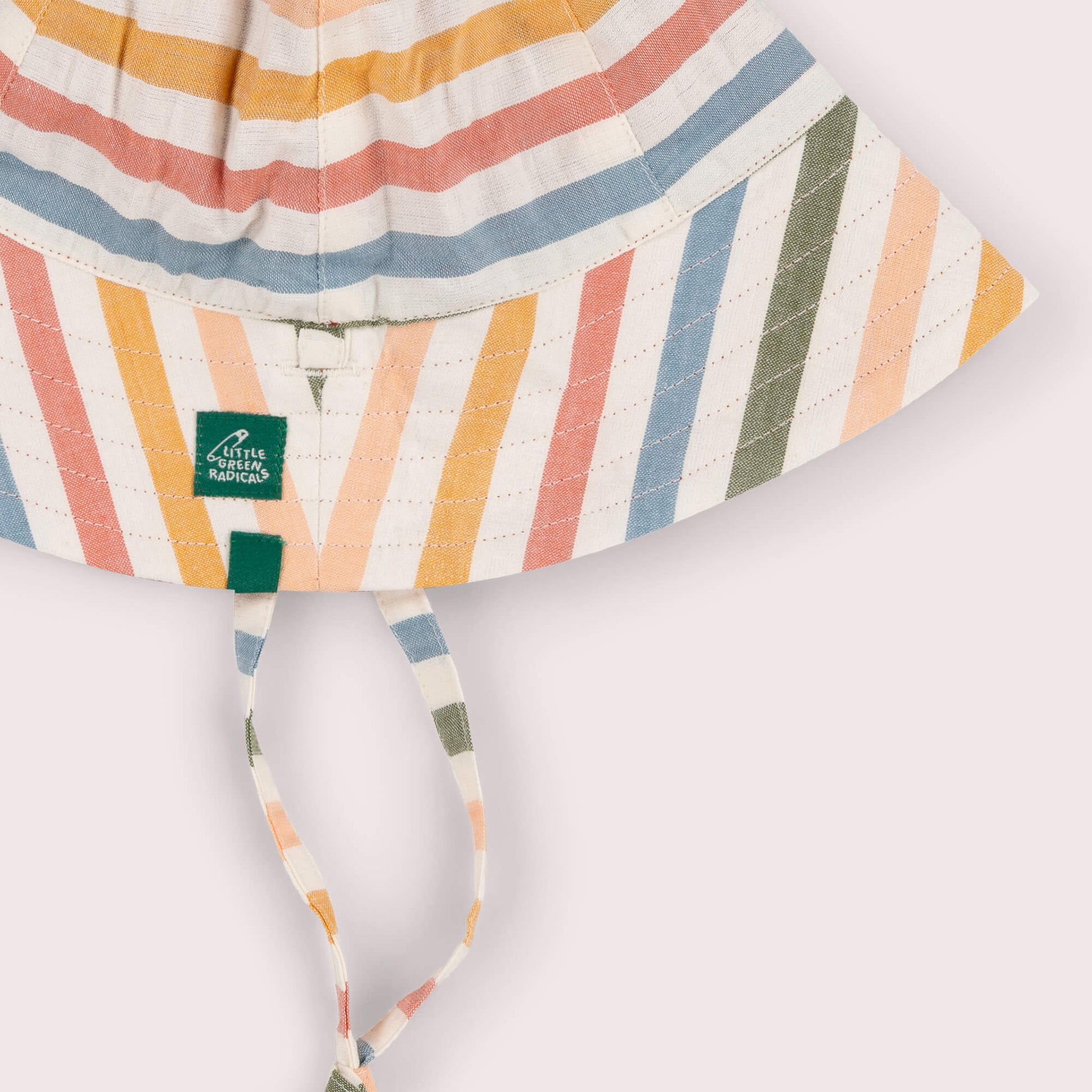 Rainbow Days Striped Reversible Sunhat Multi / 5-8y