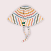 Rainbow Days Striped Reversible Sunhat Multi / 5-8y