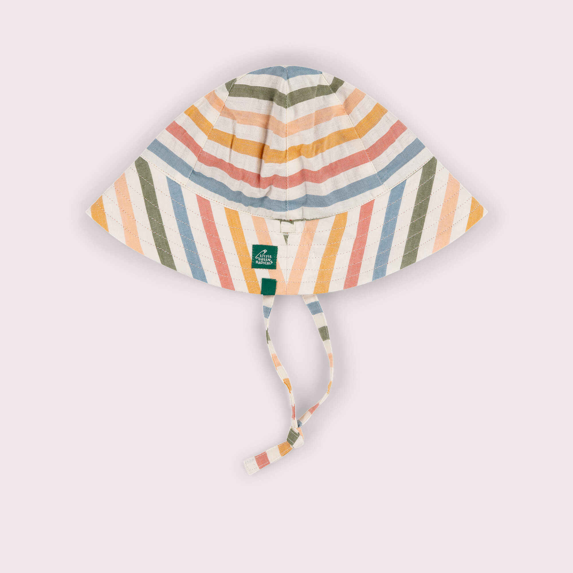Rainbow Days Striped Reversible Sunhat Multi / 5-8y