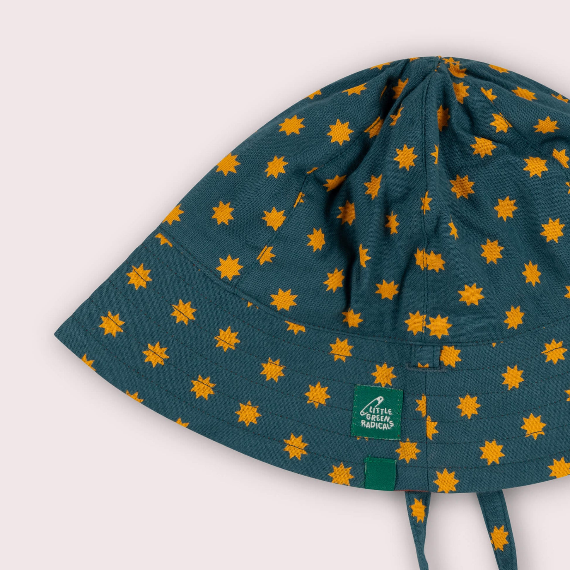 Shining Star Reversible Sunhat Blue / 5-8y