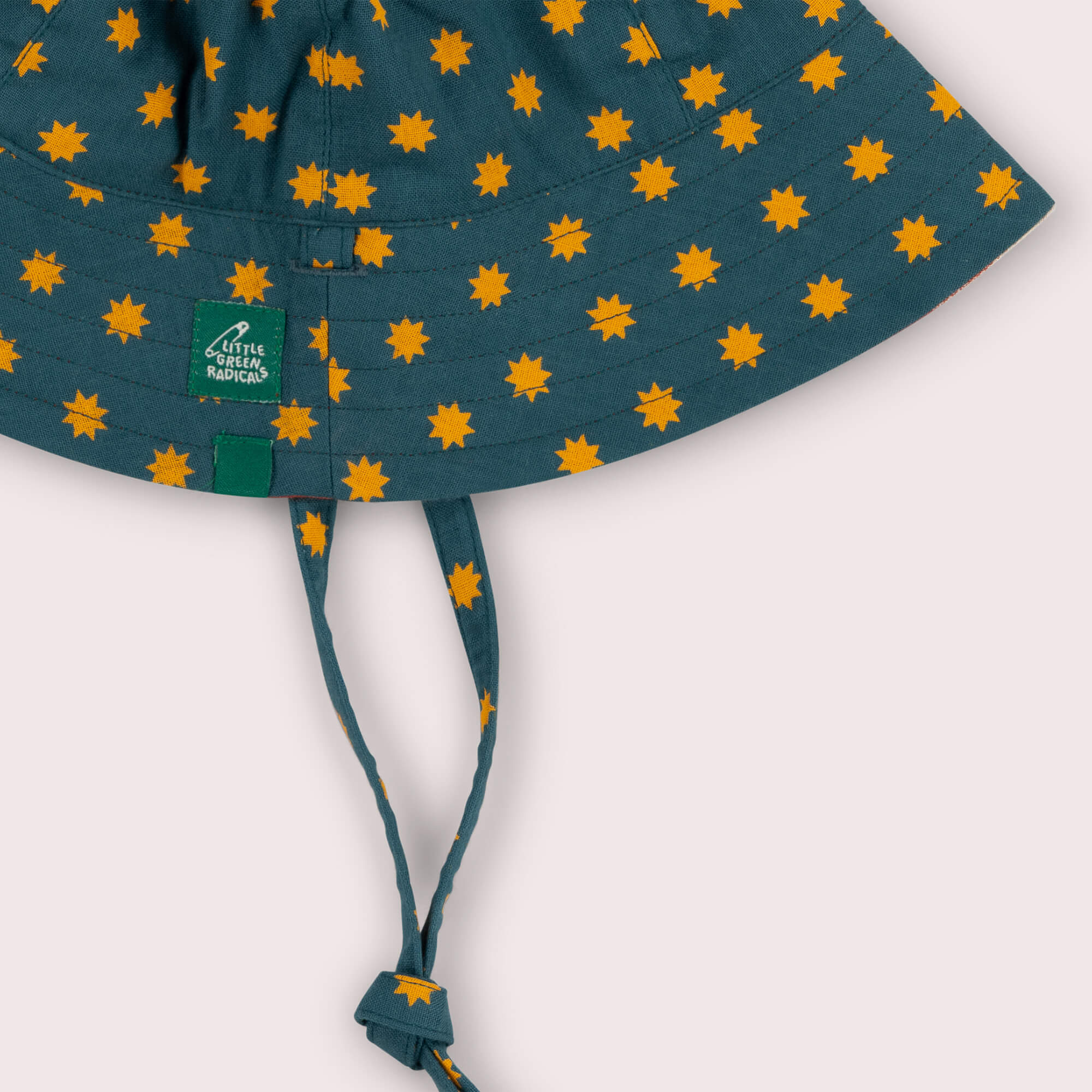 Shining Star Reversible Sunhat Blue / 5-8y