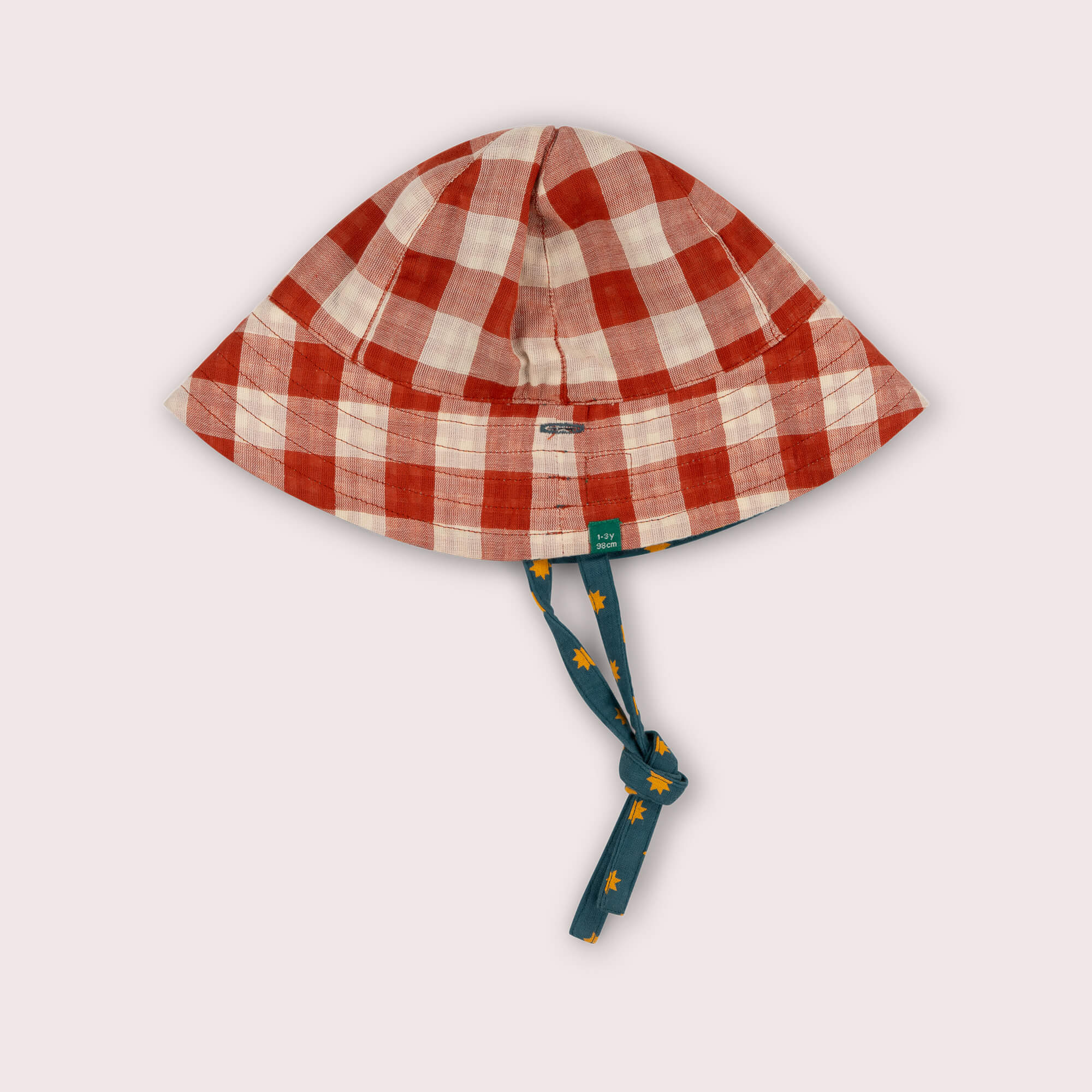 Shining Star Reversible Sunhat Blue / 5-8y