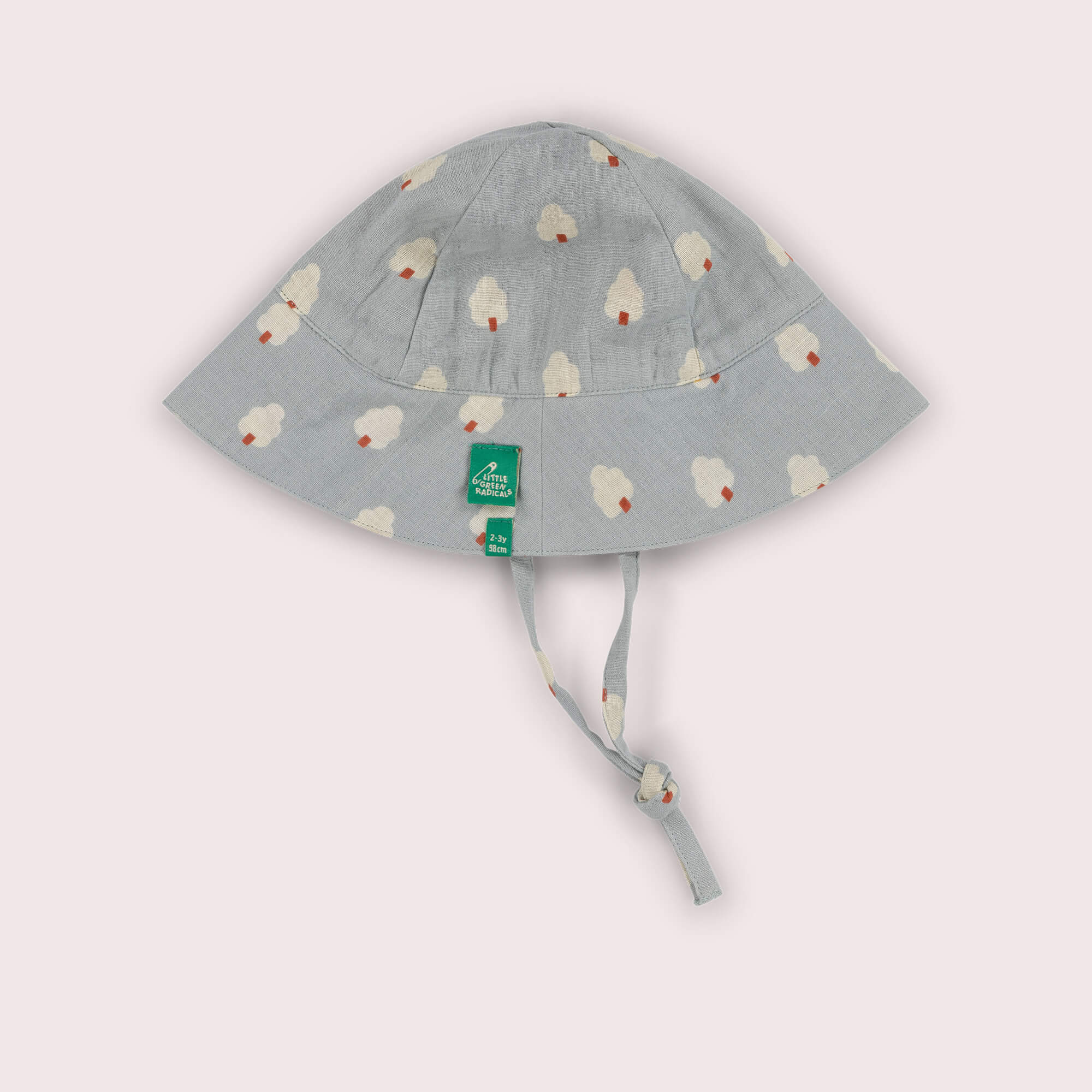 Silver Forest Reversible Sunhat Blue / 5-8y