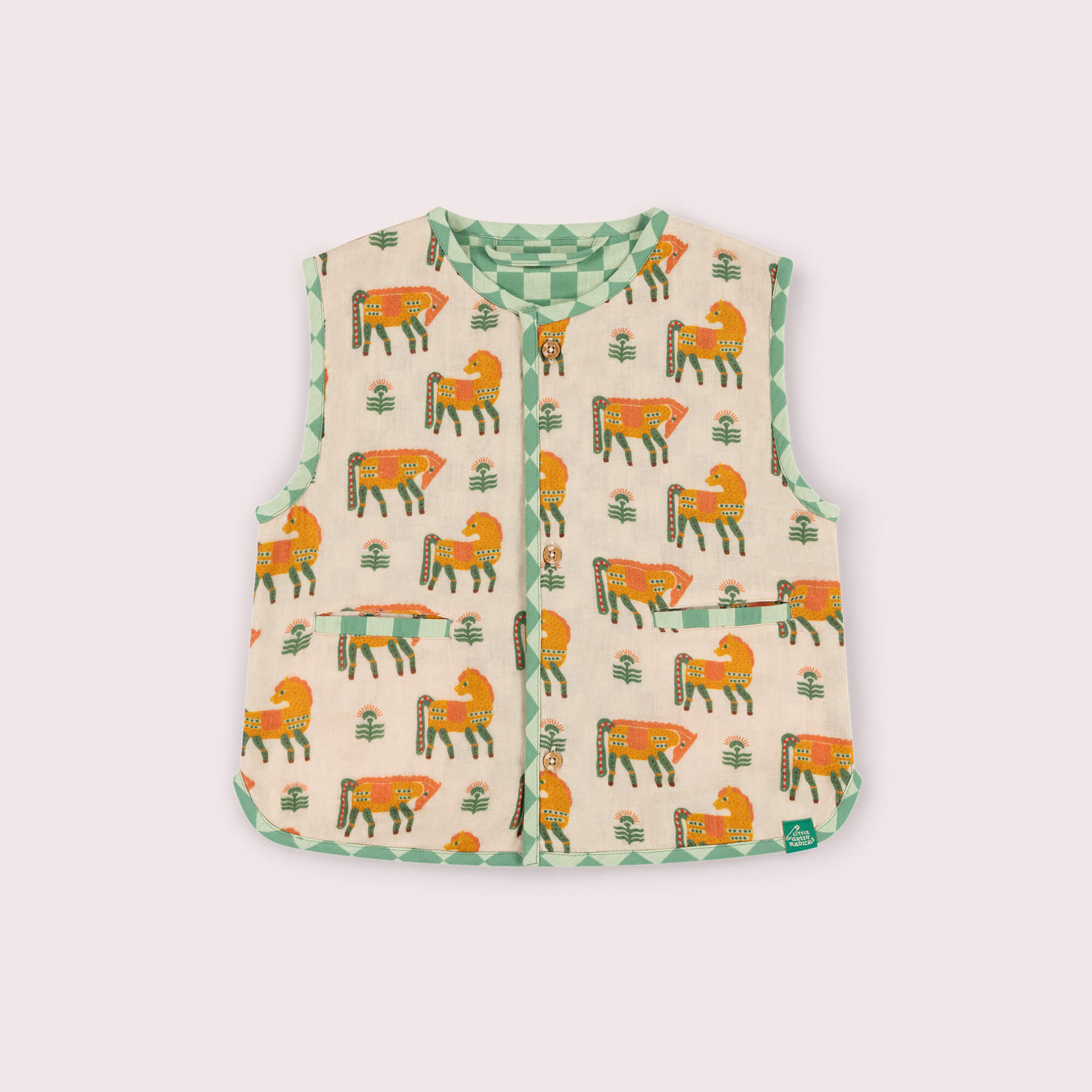 Wild Ponies Spring Gilet Multi / 7-8y