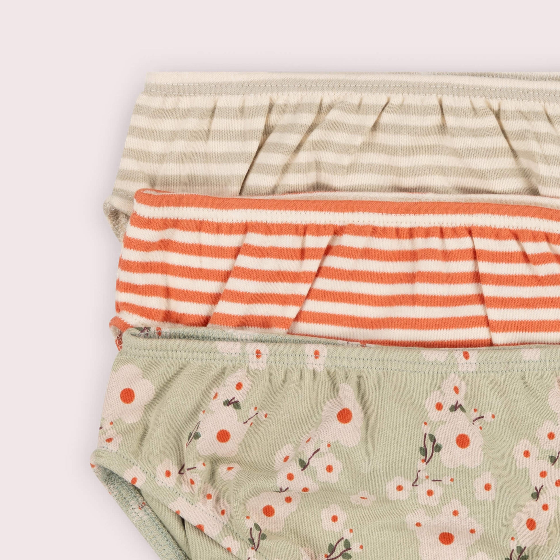 Blossom Organic Underwear Set 3 Pack Multi / 7-8y