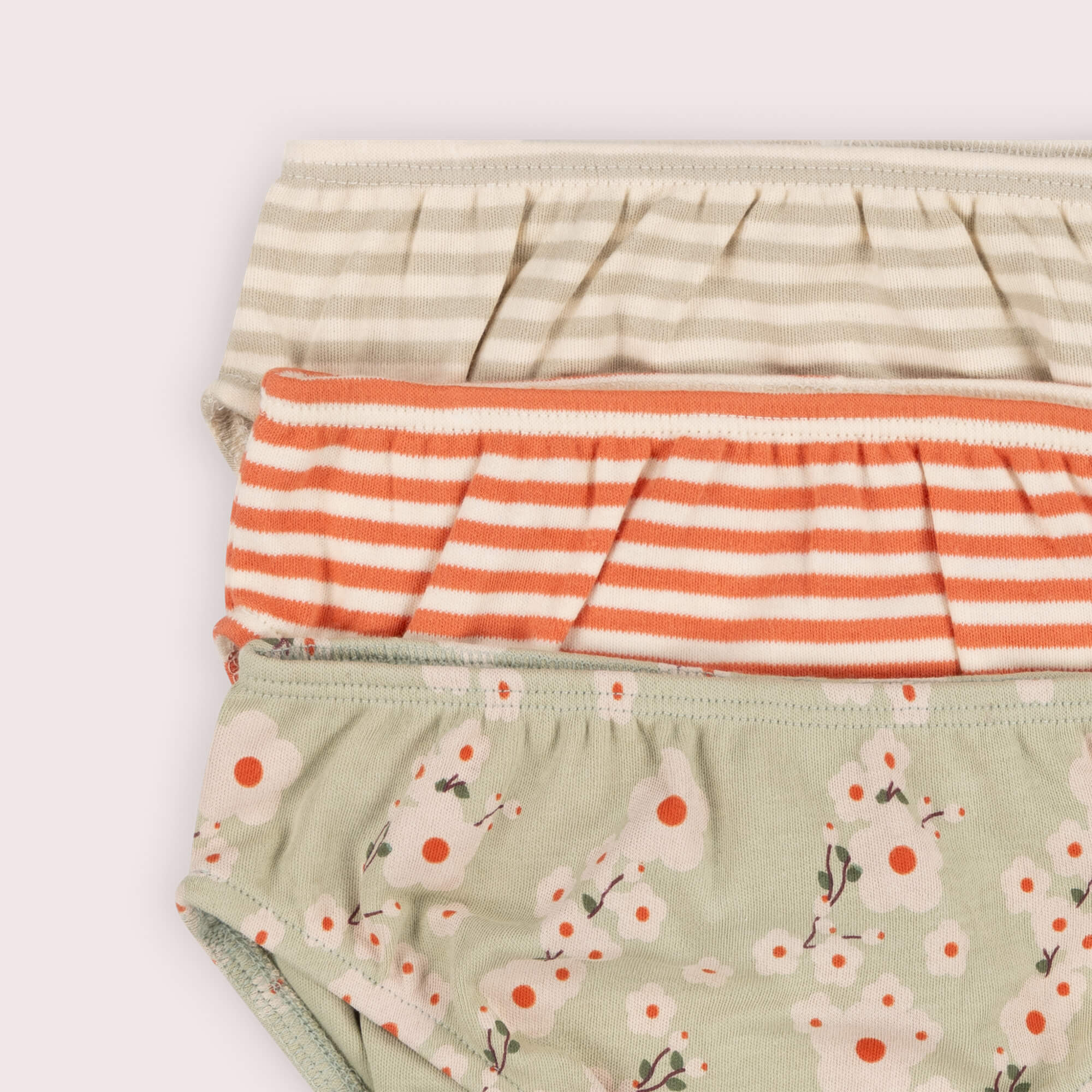 Blossom Organic Underwear Set 3 Pack Multi / 7-8y
