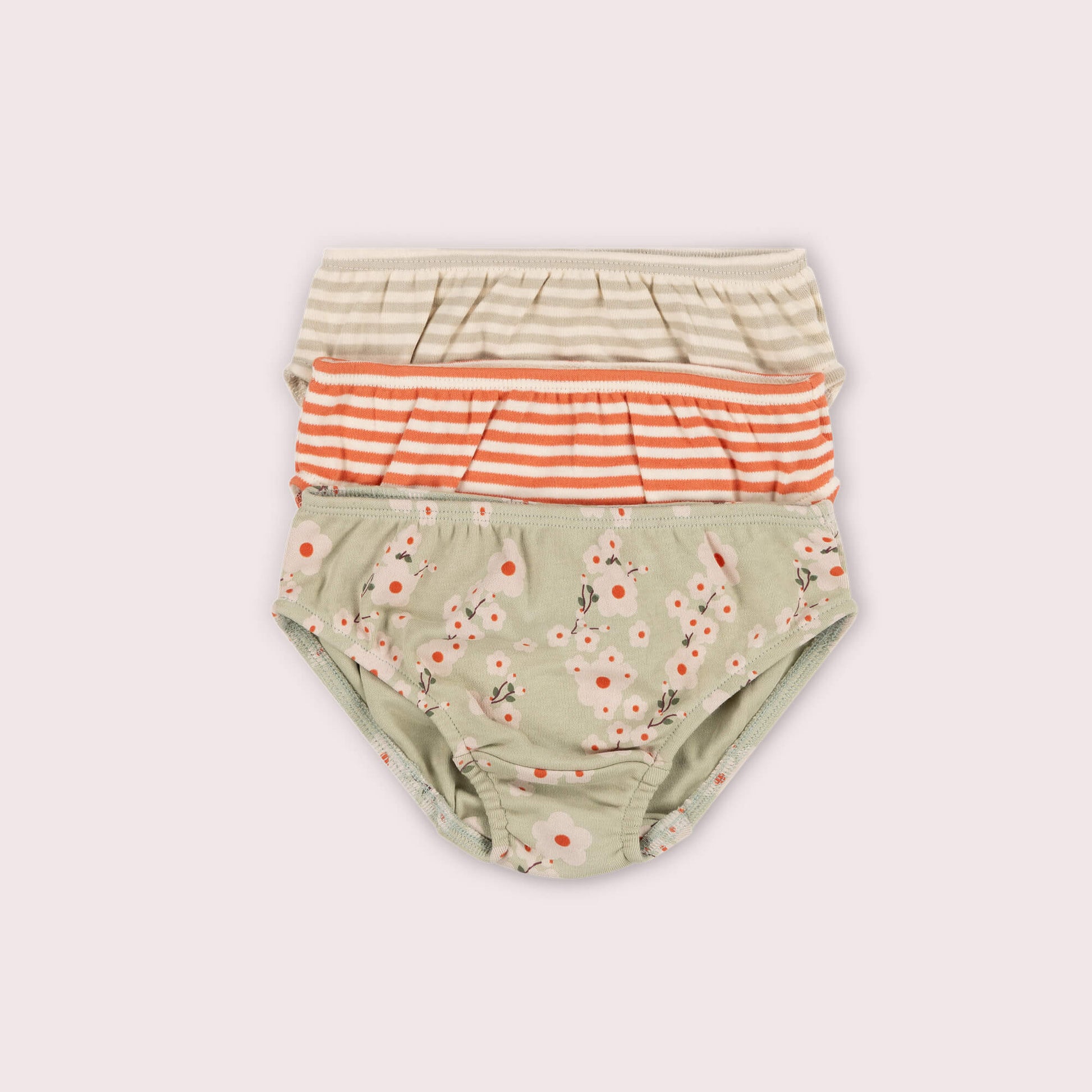 Blossom Organic Underwear Set 3 Pack Multi / 7-8y