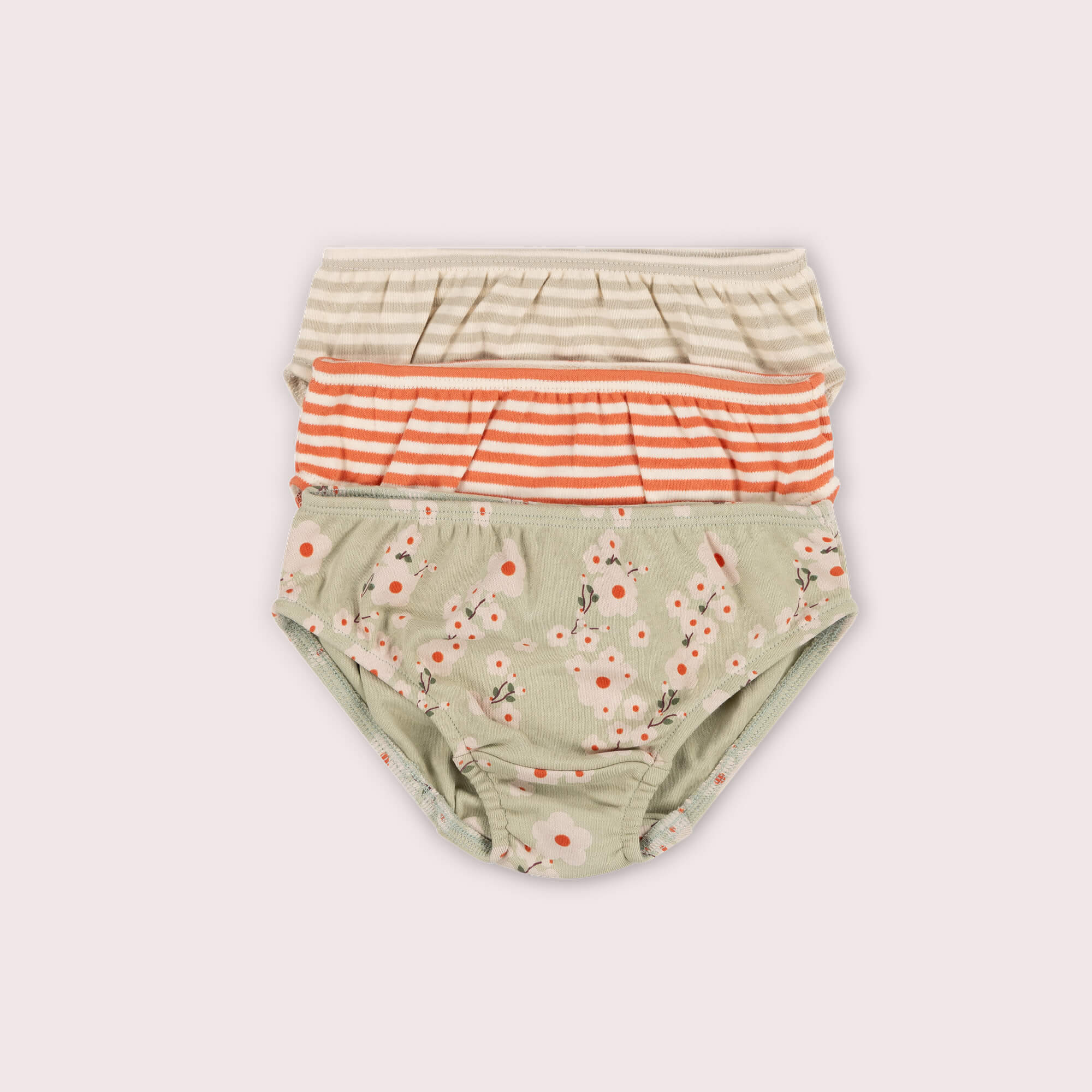 Blossom Organic Underwear Set 3 Pack Multi / 7-8y