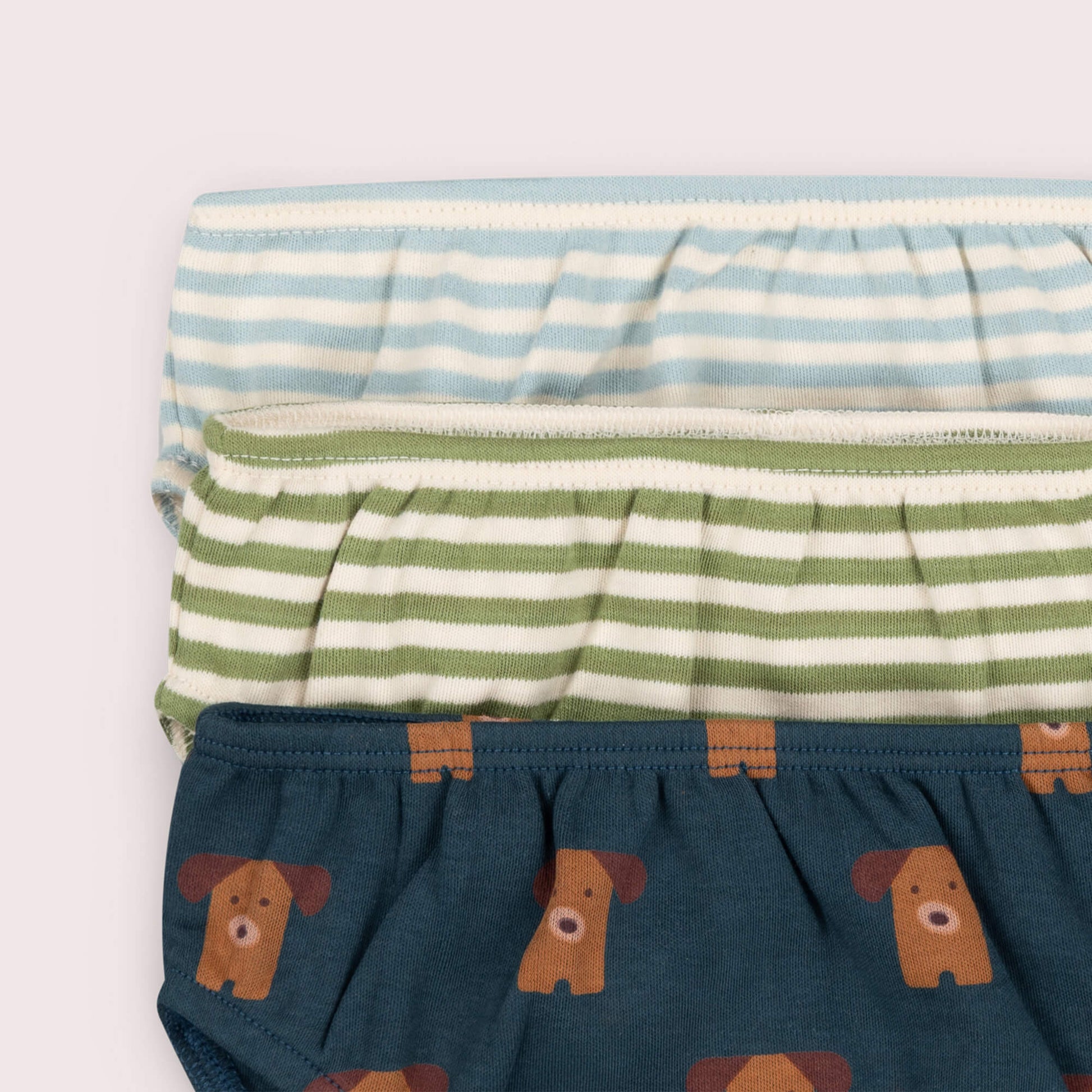 Paws Organic Underwear Set 3 Pack Multi / 7-8y