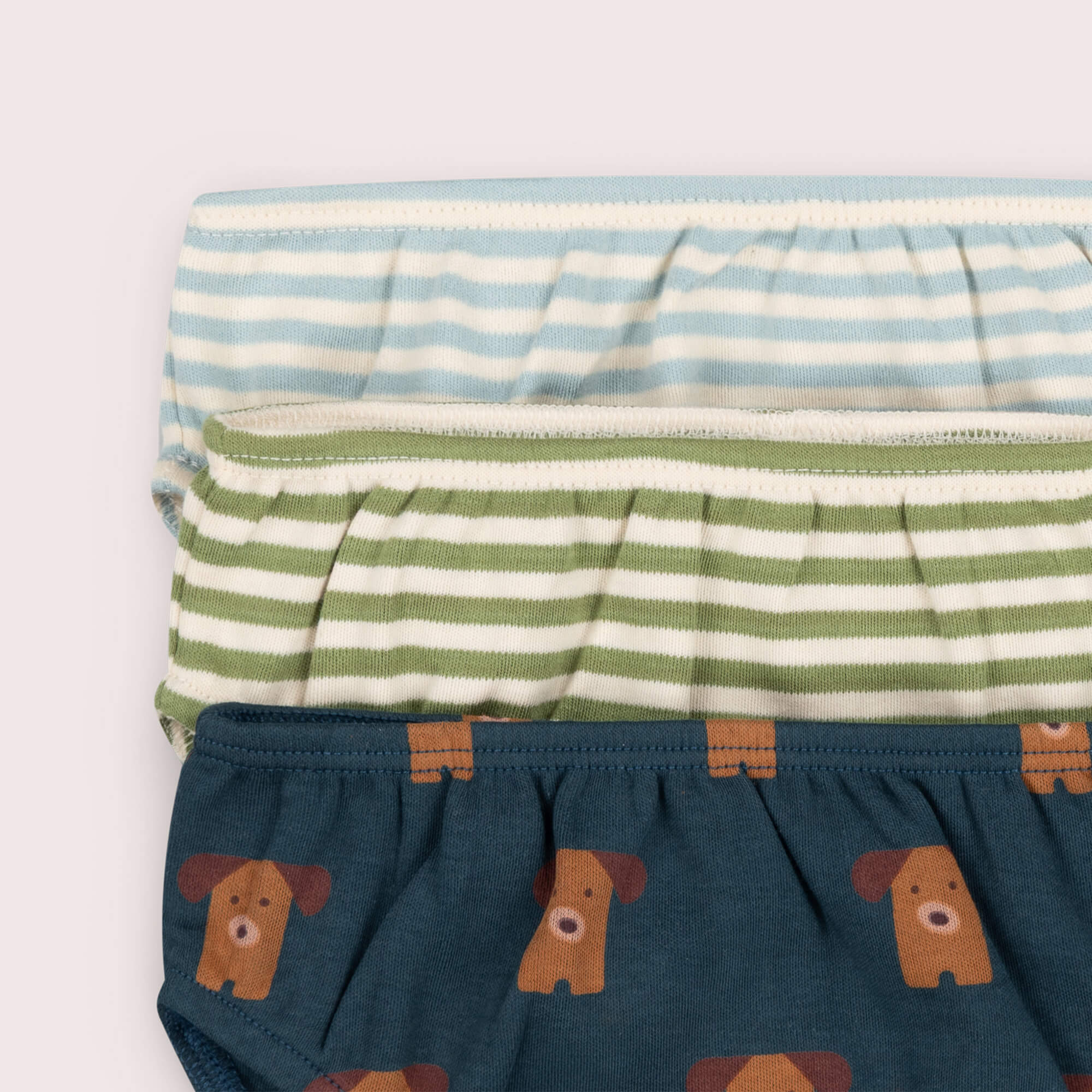 Paws Organic Underwear Set 3 Pack Multi / 7-8y