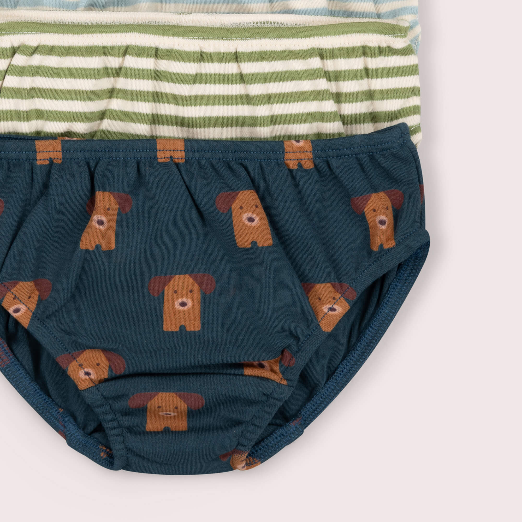 Paws Organic Underwear Set 3 Pack Multi / 7-8y